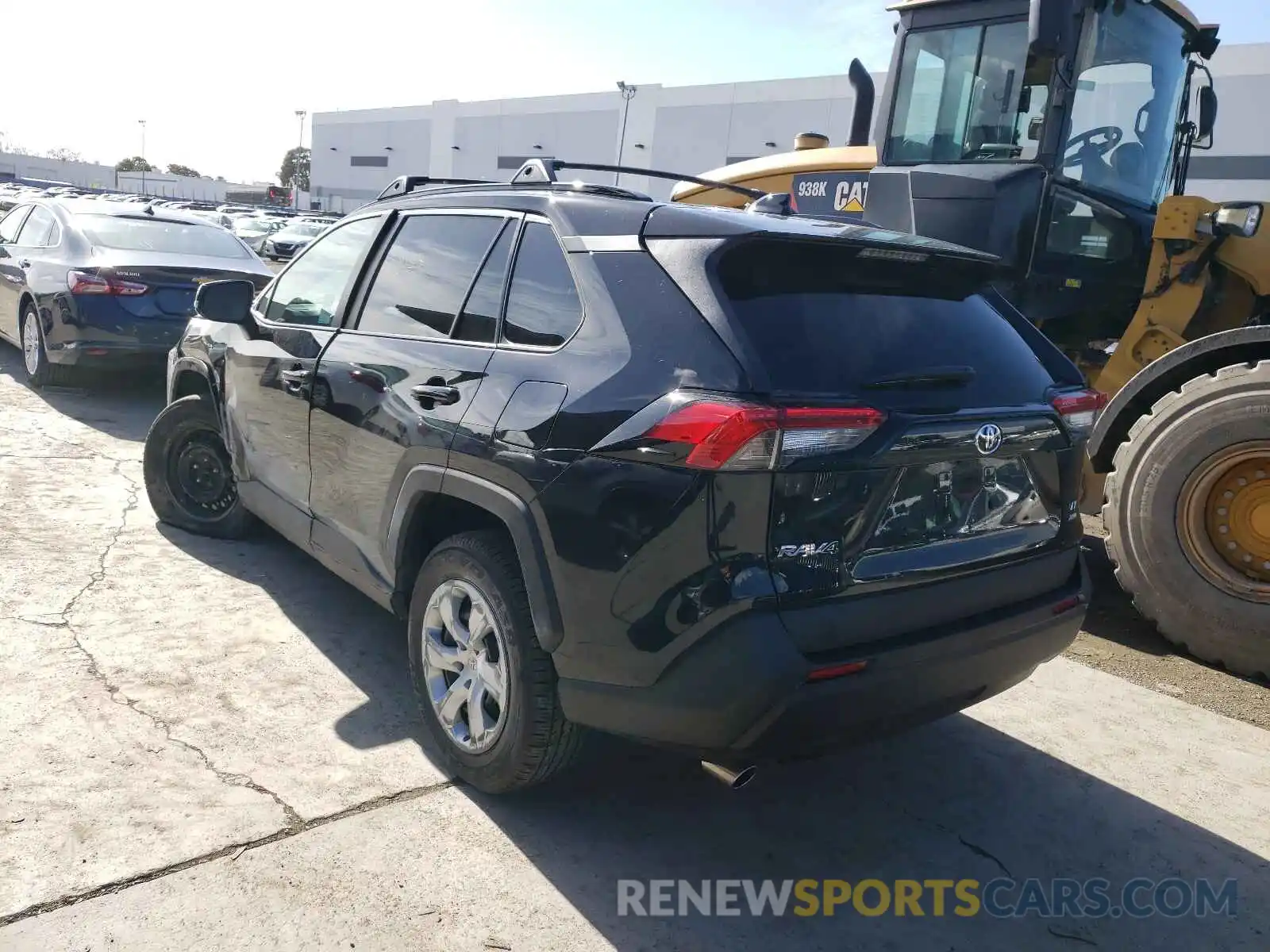 3 Photograph of a damaged car 2T3G1RFV2MC203283 TOYOTA RAV4 2021