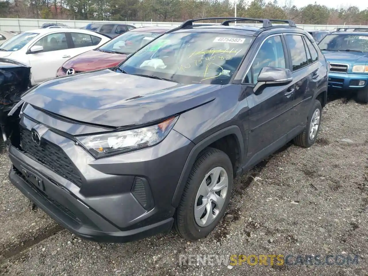 2 Фотография поврежденного автомобиля 2T3G1RFV2MC245159 TOYOTA RAV4 2021