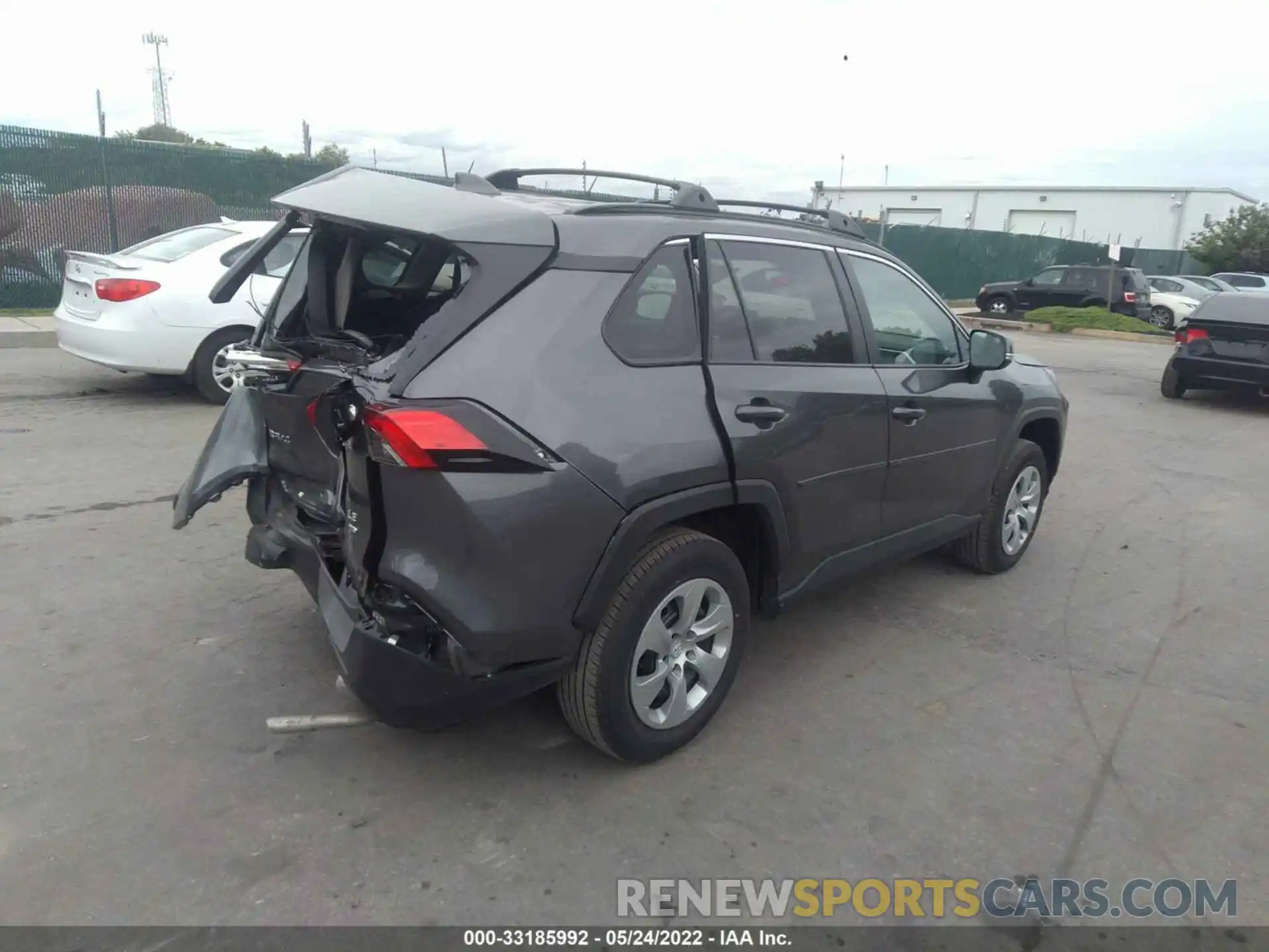 4 Фотография поврежденного автомобиля 2T3G1RFV2MC248790 TOYOTA RAV4 2021