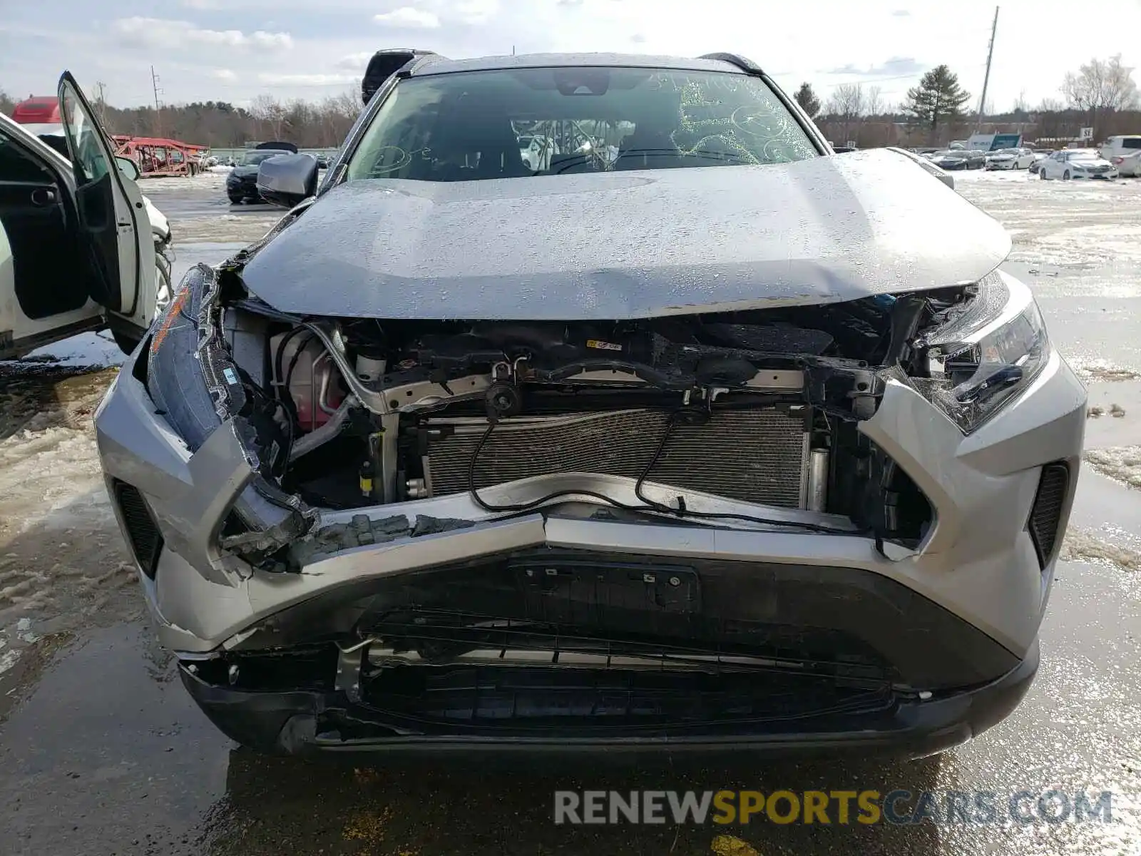 7 Photograph of a damaged car 2T3G1RFV2MW154990 TOYOTA RAV4 2021