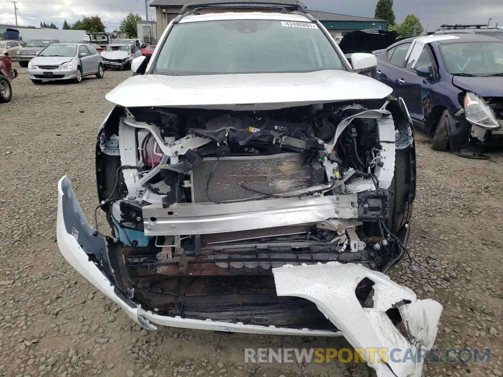 9 Photograph of a damaged car 2T3G1RFV3MC156068 TOYOTA RAV4 2021