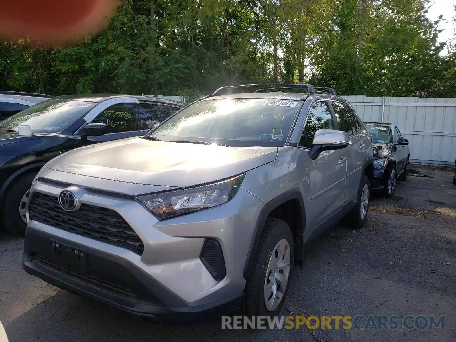 2 Photograph of a damaged car 2T3G1RFV3MC197879 TOYOTA RAV4 2021