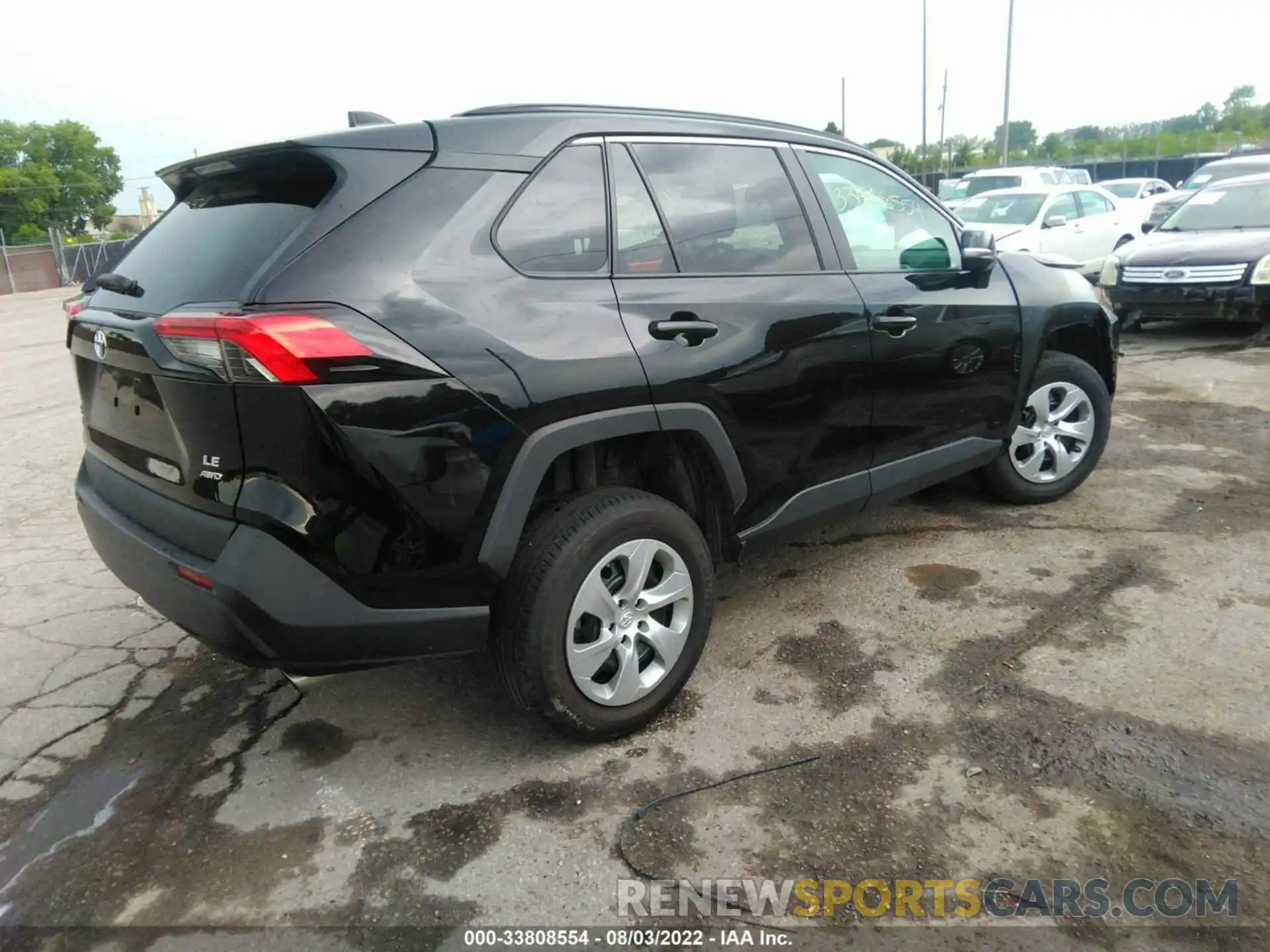 4 Фотография поврежденного автомобиля 2T3G1RFV3MW144758 TOYOTA RAV4 2021