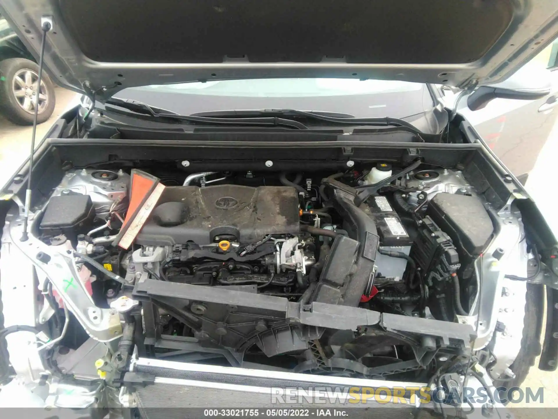 10 Фотография поврежденного автомобиля 2T3G1RFV3MW161706 TOYOTA RAV4 2021