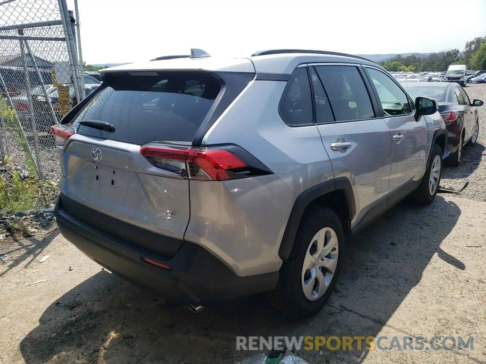 4 Photograph of a damaged car 2T3G1RFV3MW219247 TOYOTA RAV4 2021