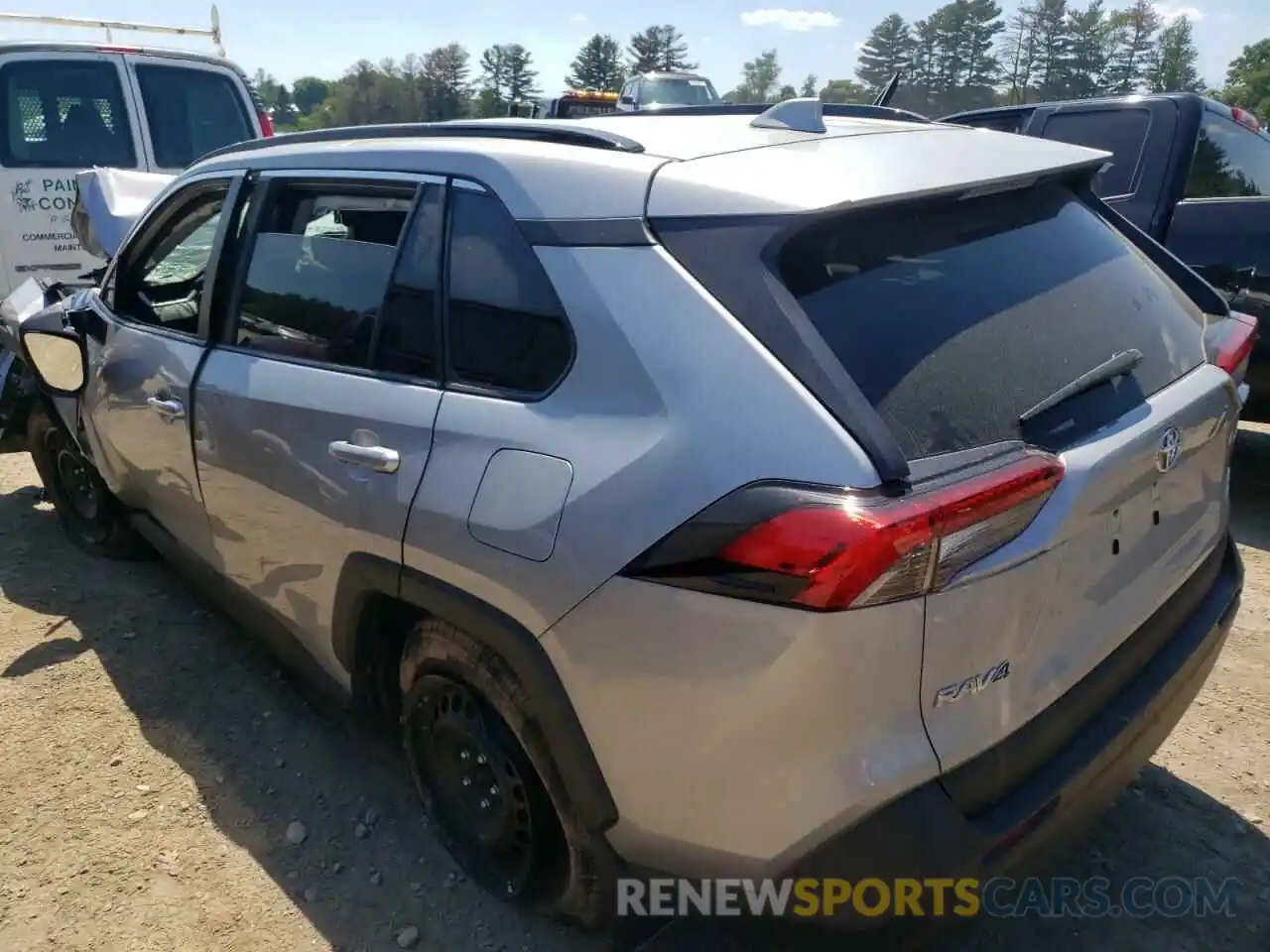 3 Photograph of a damaged car 2T3G1RFV3MW221399 TOYOTA RAV4 2021