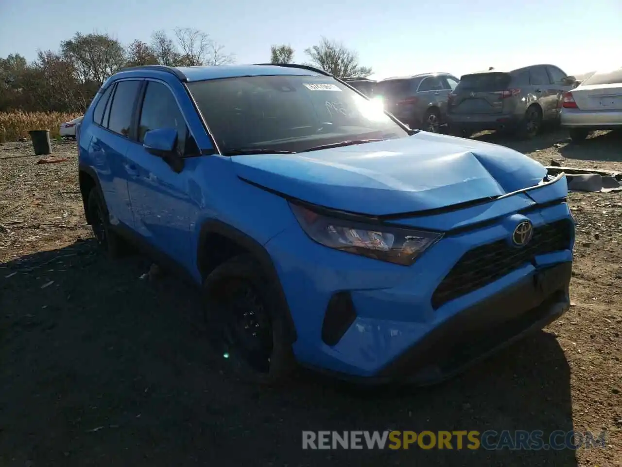 1 Photograph of a damaged car 2T3G1RFV3MW232421 TOYOTA RAV4 2021