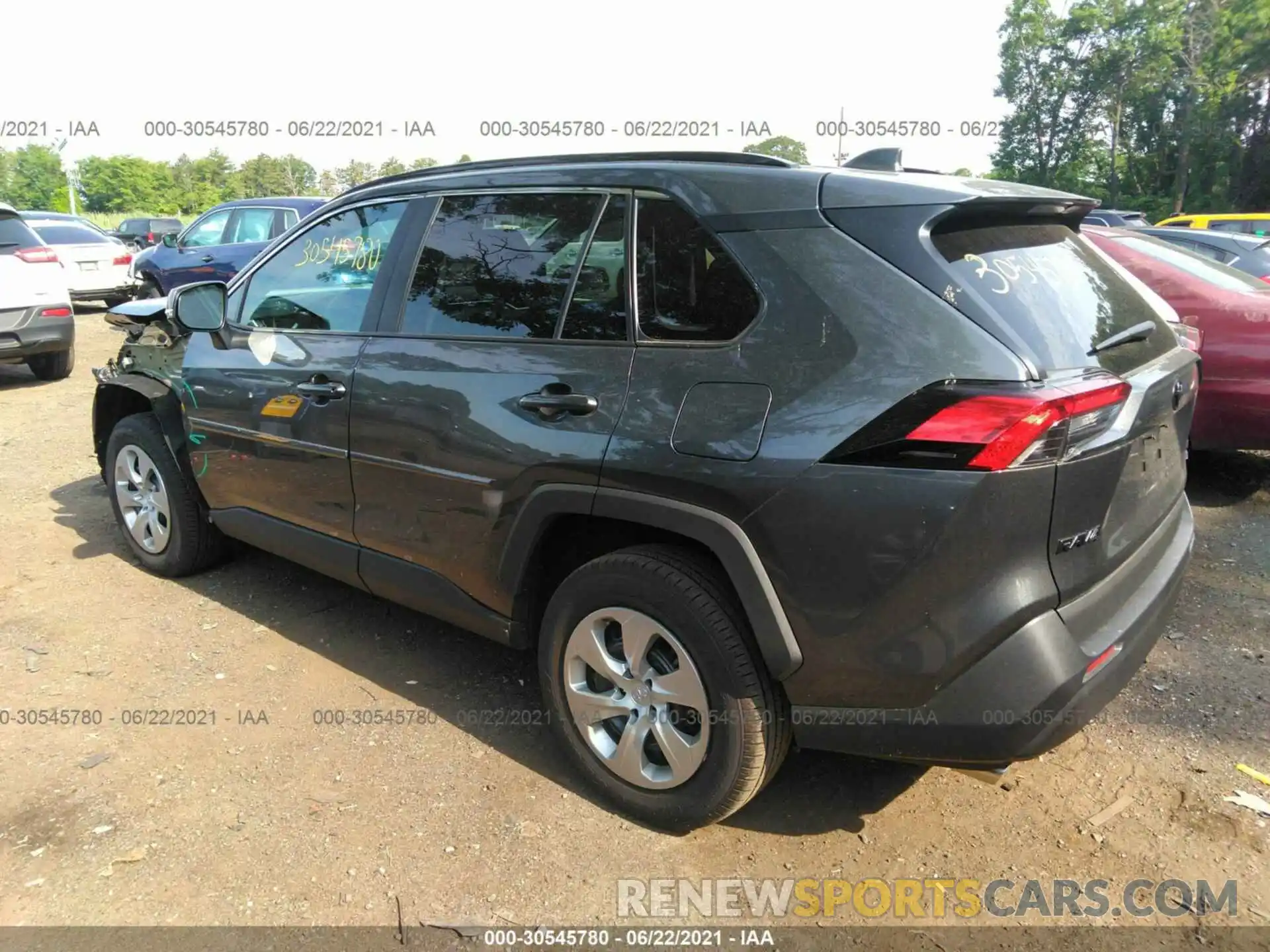 3 Photograph of a damaged car 2T3G1RFV4MC144141 TOYOTA RAV4 2021