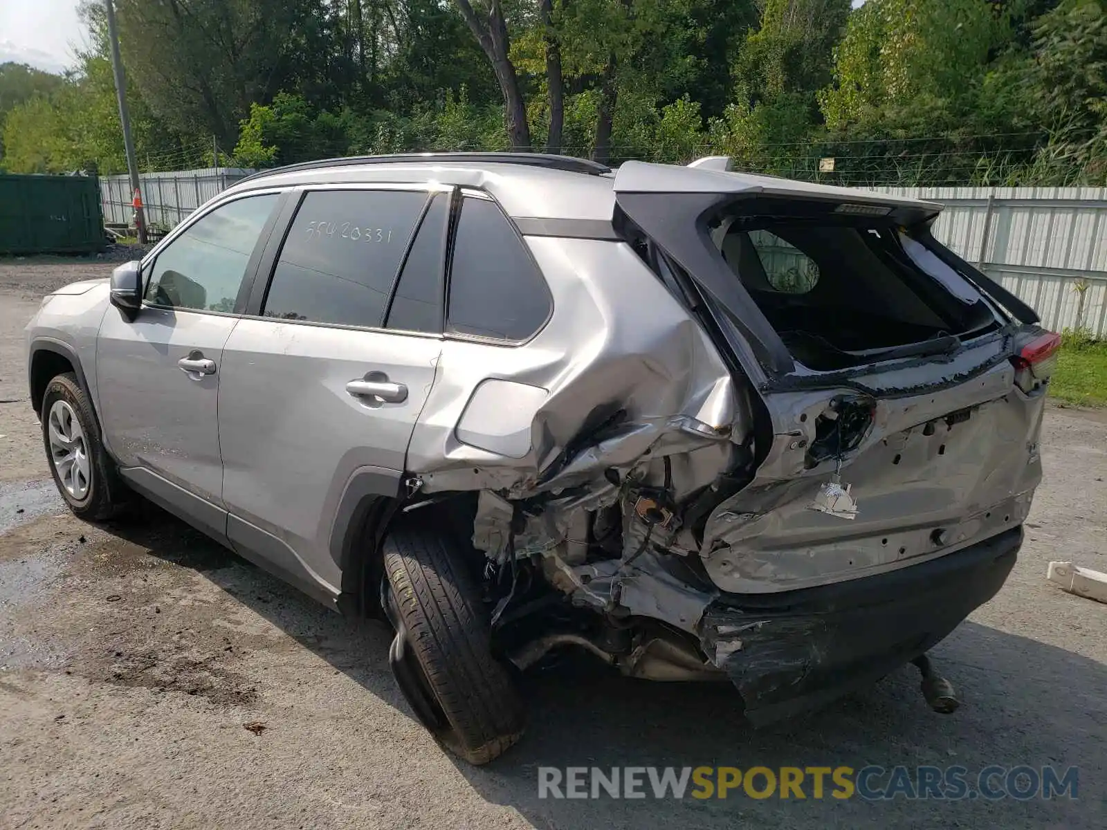 3 Photograph of a damaged car 2T3G1RFV4MC145497 TOYOTA RAV4 2021