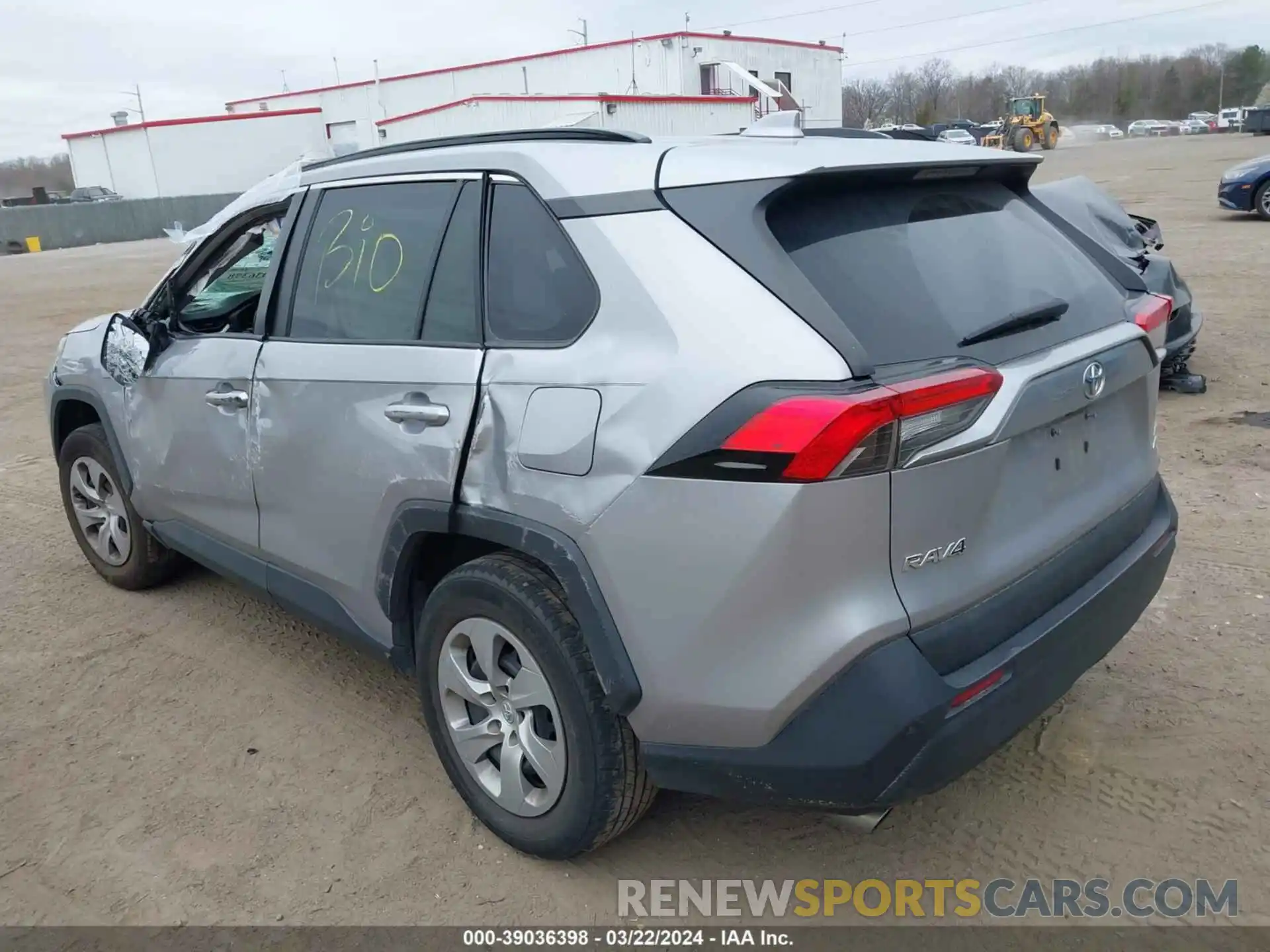 3 Photograph of a damaged car 2T3G1RFV4MC180363 TOYOTA RAV4 2021