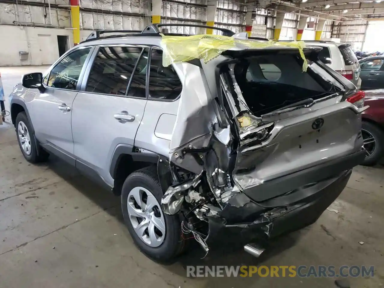 3 Photograph of a damaged car 2T3G1RFV4MC212504 TOYOTA RAV4 2021