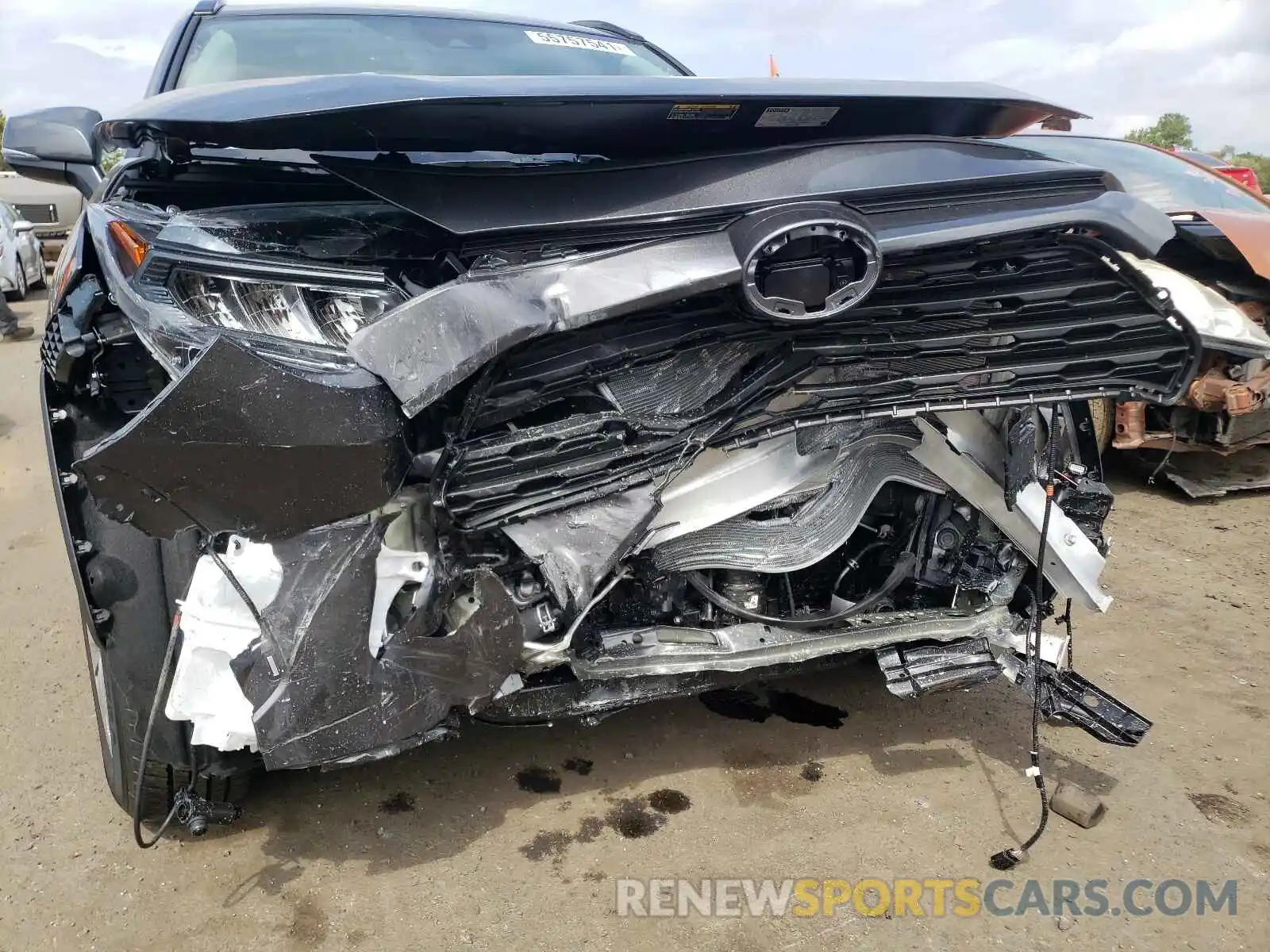 9 Photograph of a damaged car 2T3G1RFV4MC232171 TOYOTA RAV4 2021