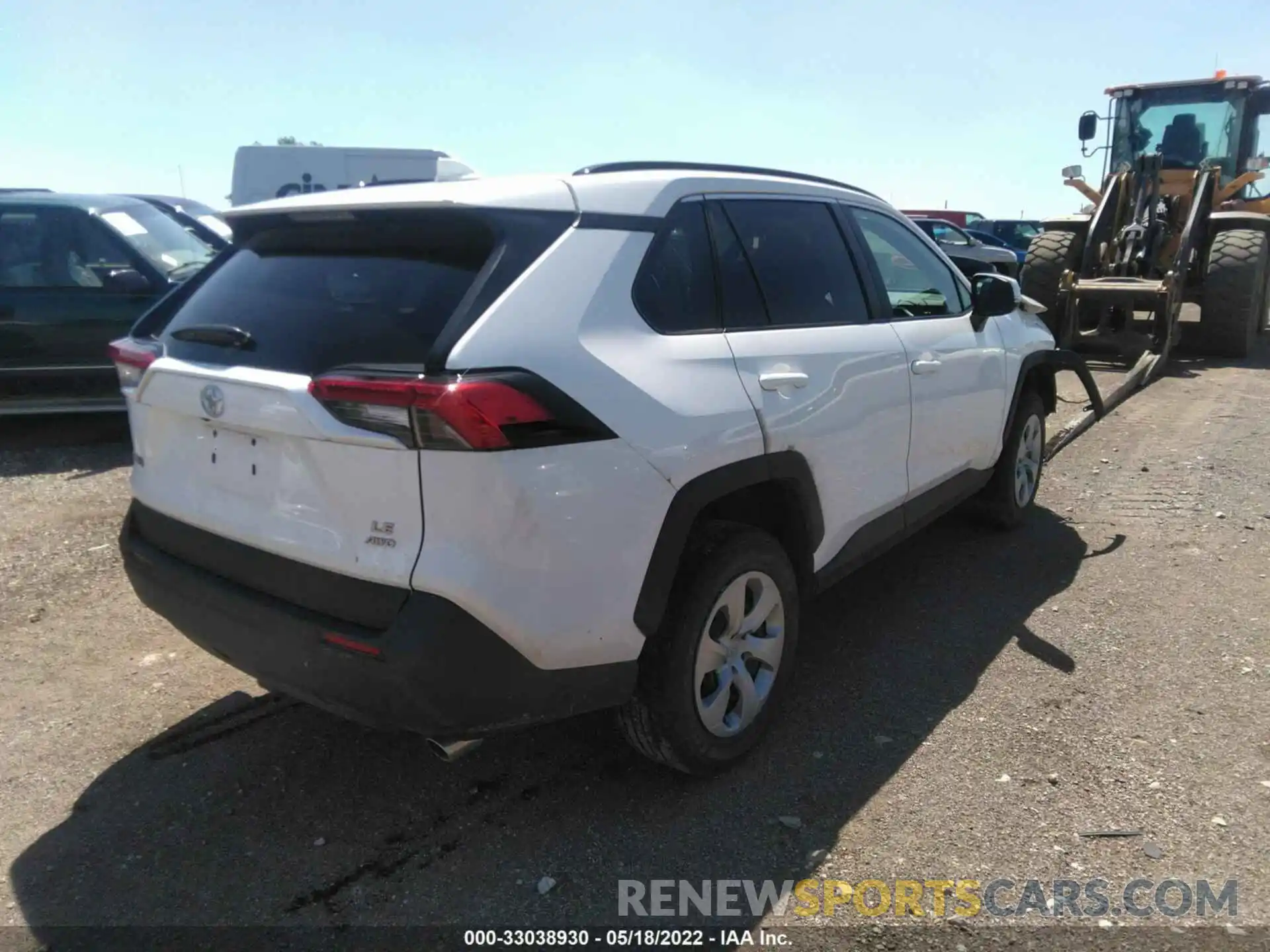 4 Фотография поврежденного автомобиля 2T3G1RFV4MW163819 TOYOTA RAV4 2021