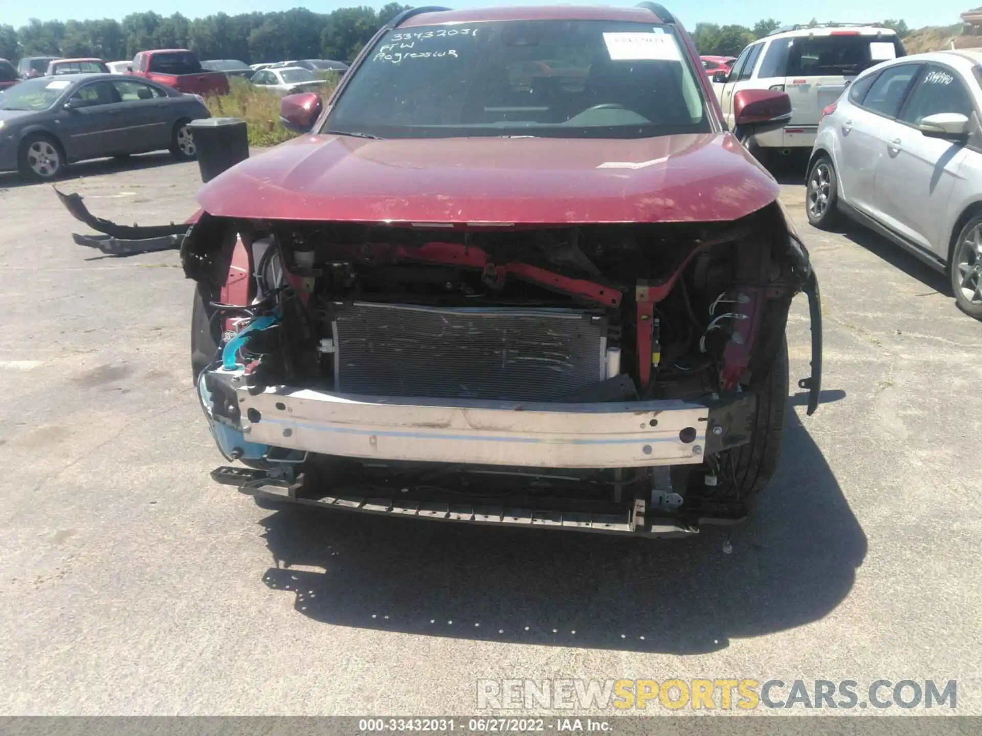 6 Photograph of a damaged car 2T3G1RFV4MW169460 TOYOTA RAV4 2021