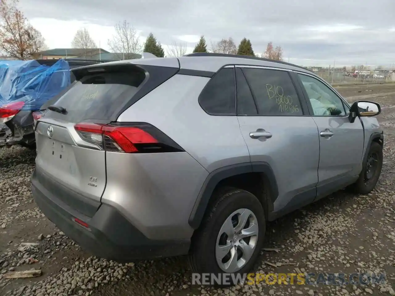 4 Фотография поврежденного автомобиля 2T3G1RFV5MC162566 TOYOTA RAV4 2021