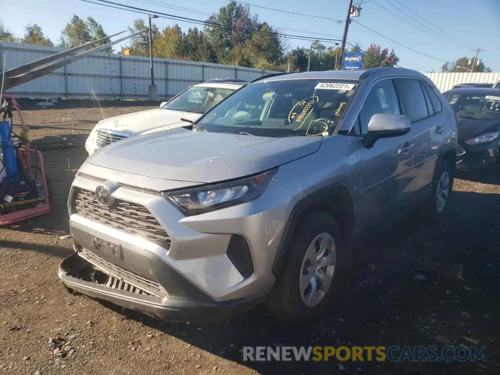 2 Photograph of a damaged car 2T3G1RFV5MC176998 TOYOTA RAV4 2021