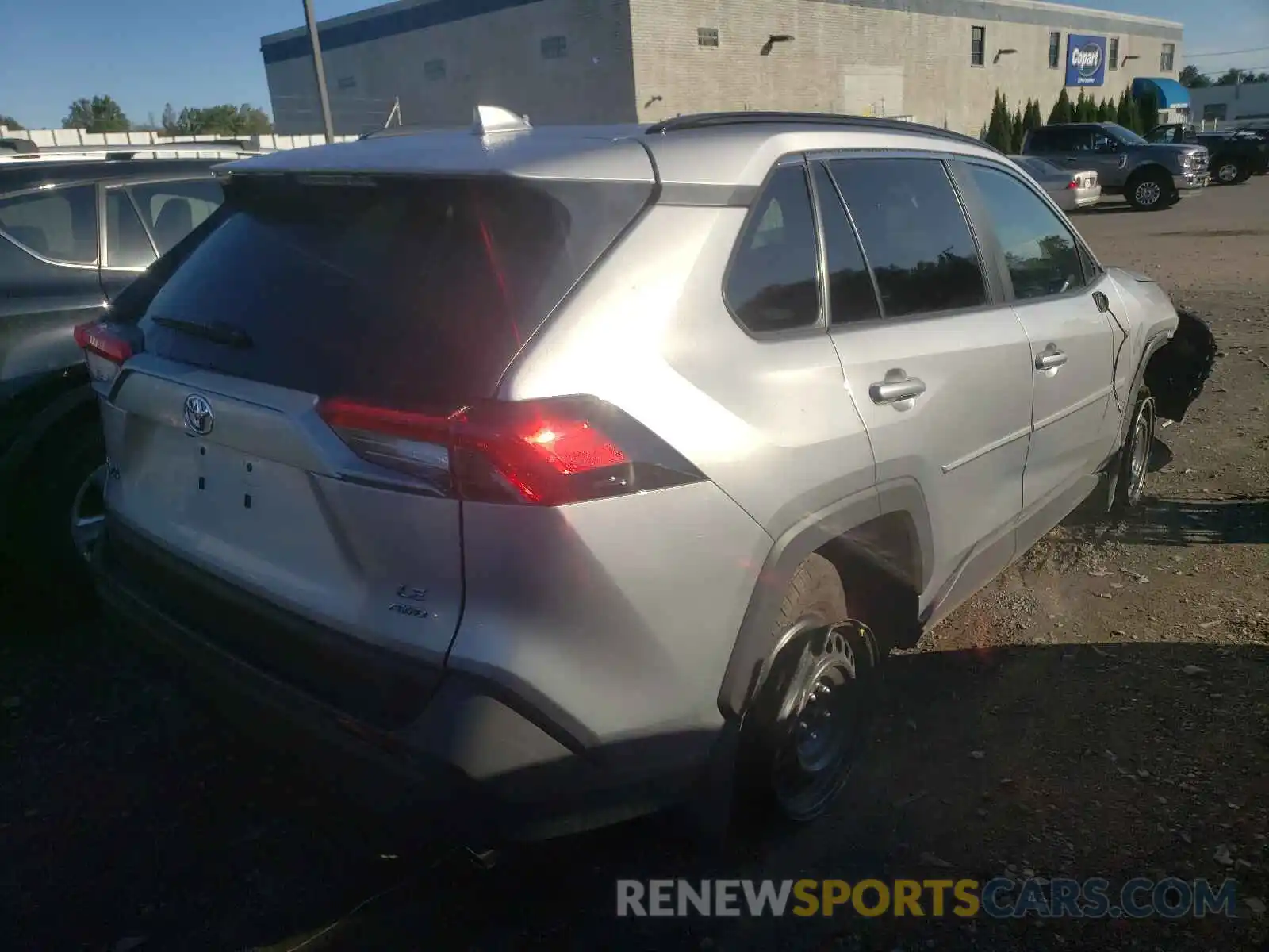 4 Photograph of a damaged car 2T3G1RFV5MC176998 TOYOTA RAV4 2021