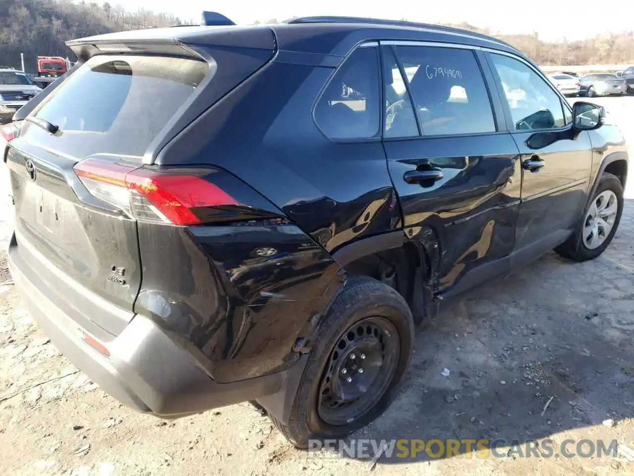 9 Photograph of a damaged car 2T3G1RFV5MC185376 TOYOTA RAV4 2021