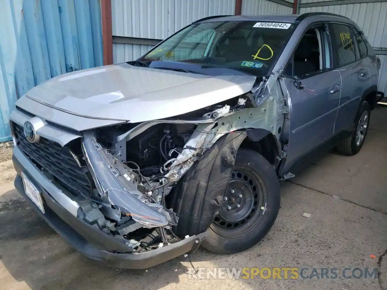 9 Photograph of a damaged car 2T3G1RFV5MC222958 TOYOTA RAV4 2021