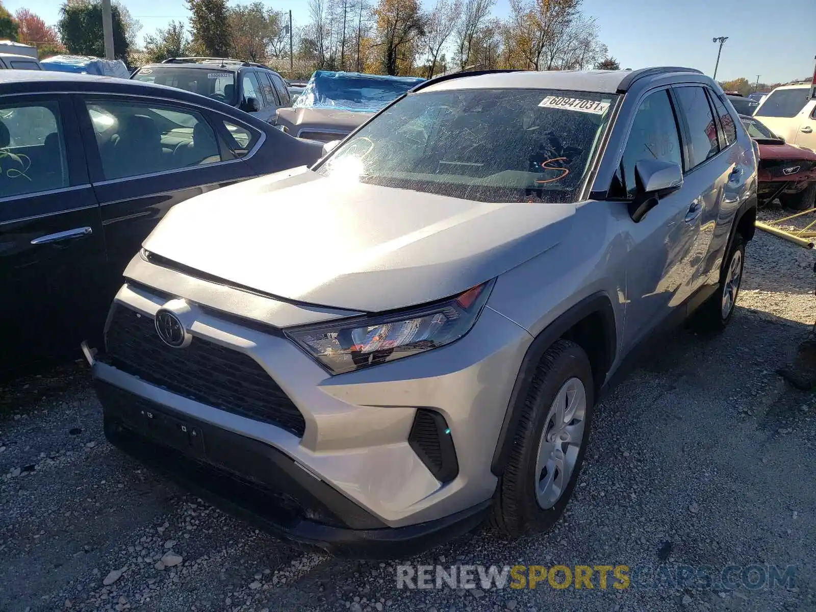 2 Photograph of a damaged car 2T3G1RFV5MC233684 TOYOTA RAV4 2021