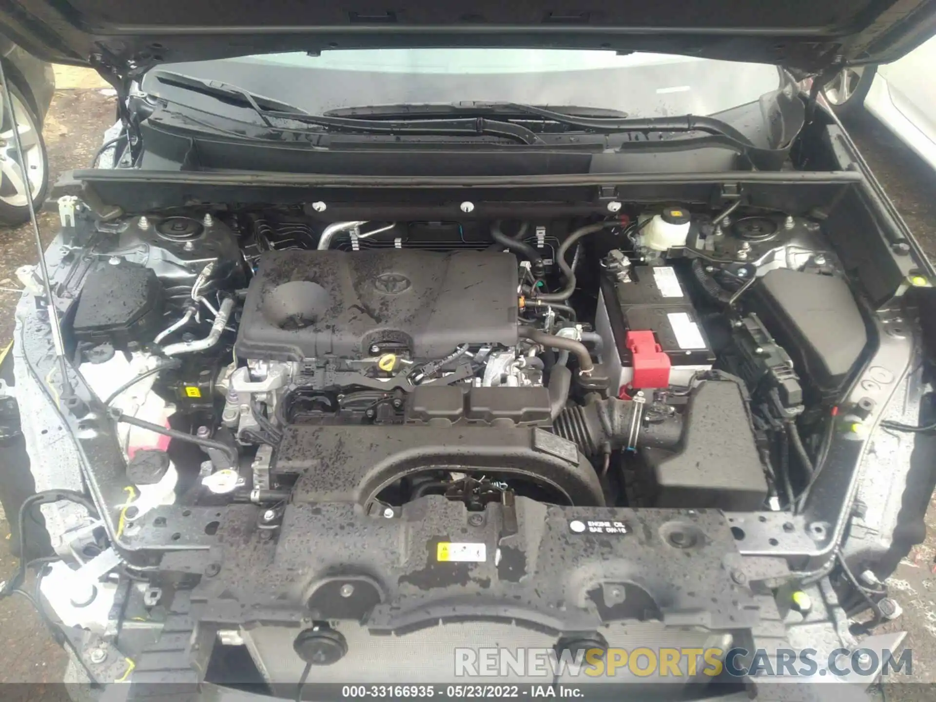 10 Фотография поврежденного автомобиля 2T3G1RFV5MC256267 TOYOTA RAV4 2021