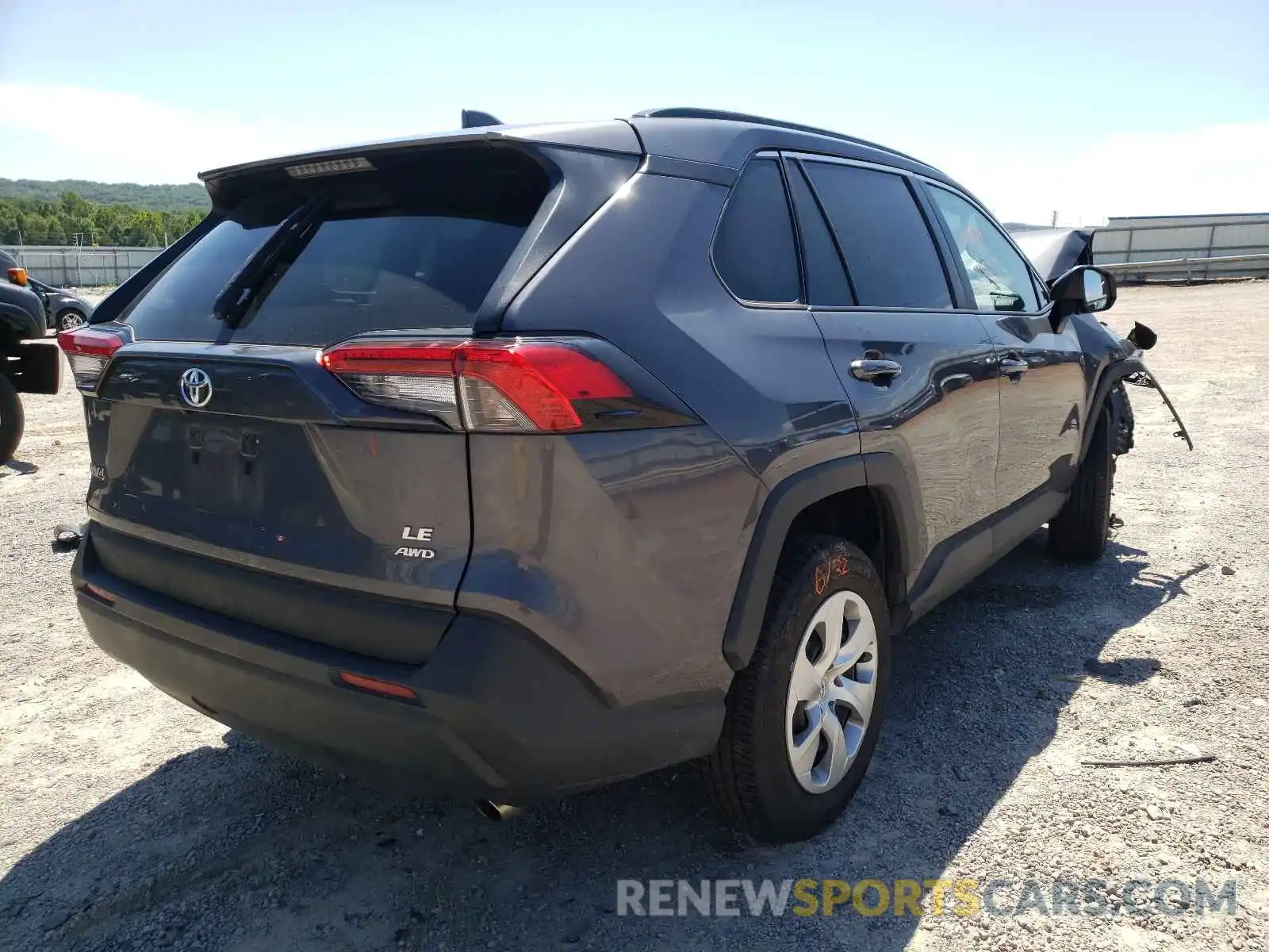 4 Photograph of a damaged car 2T3G1RFV5MW145071 TOYOTA RAV4 2021