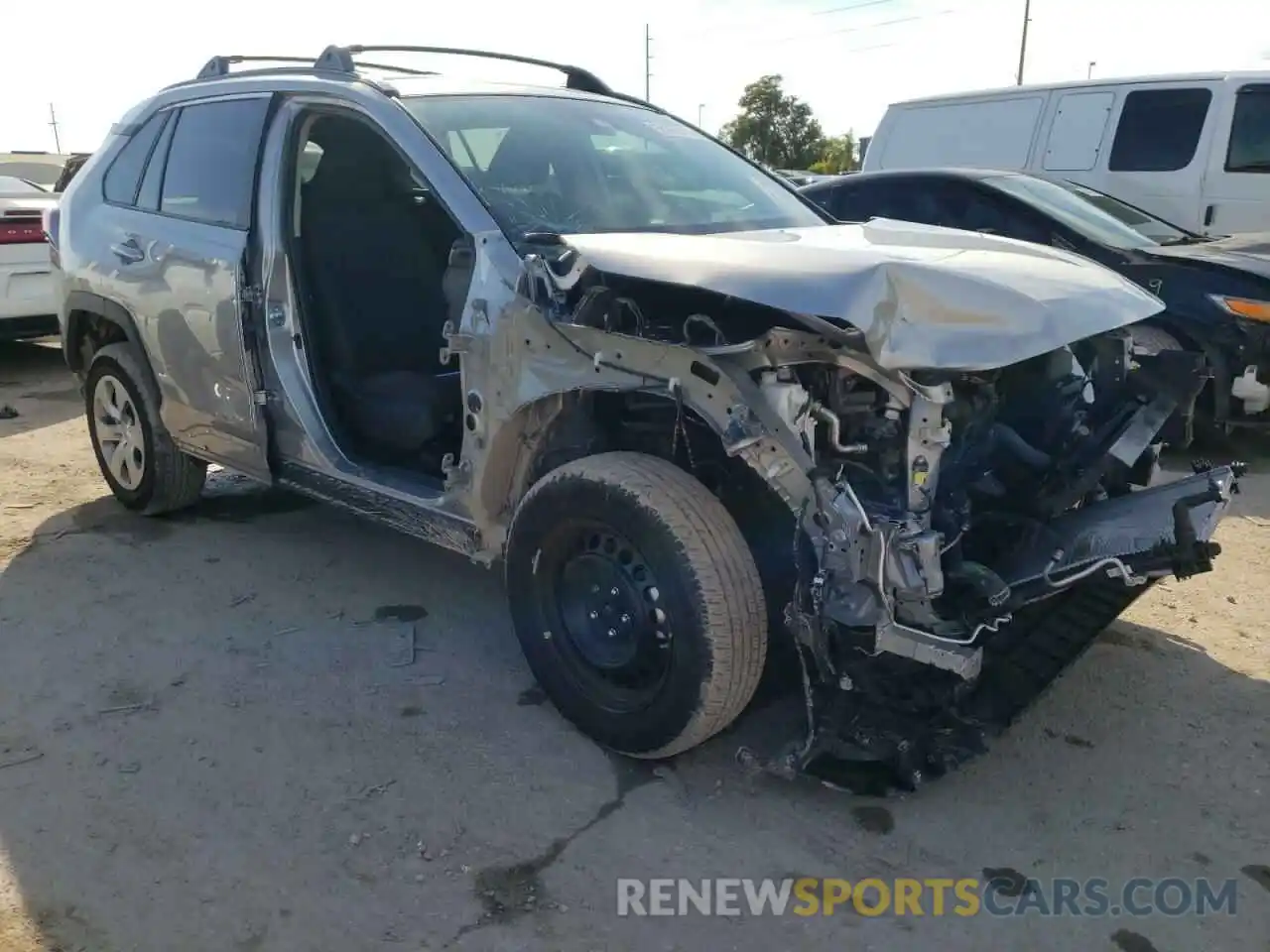 9 Photograph of a damaged car 2T3G1RFV6MC163029 TOYOTA RAV4 2021