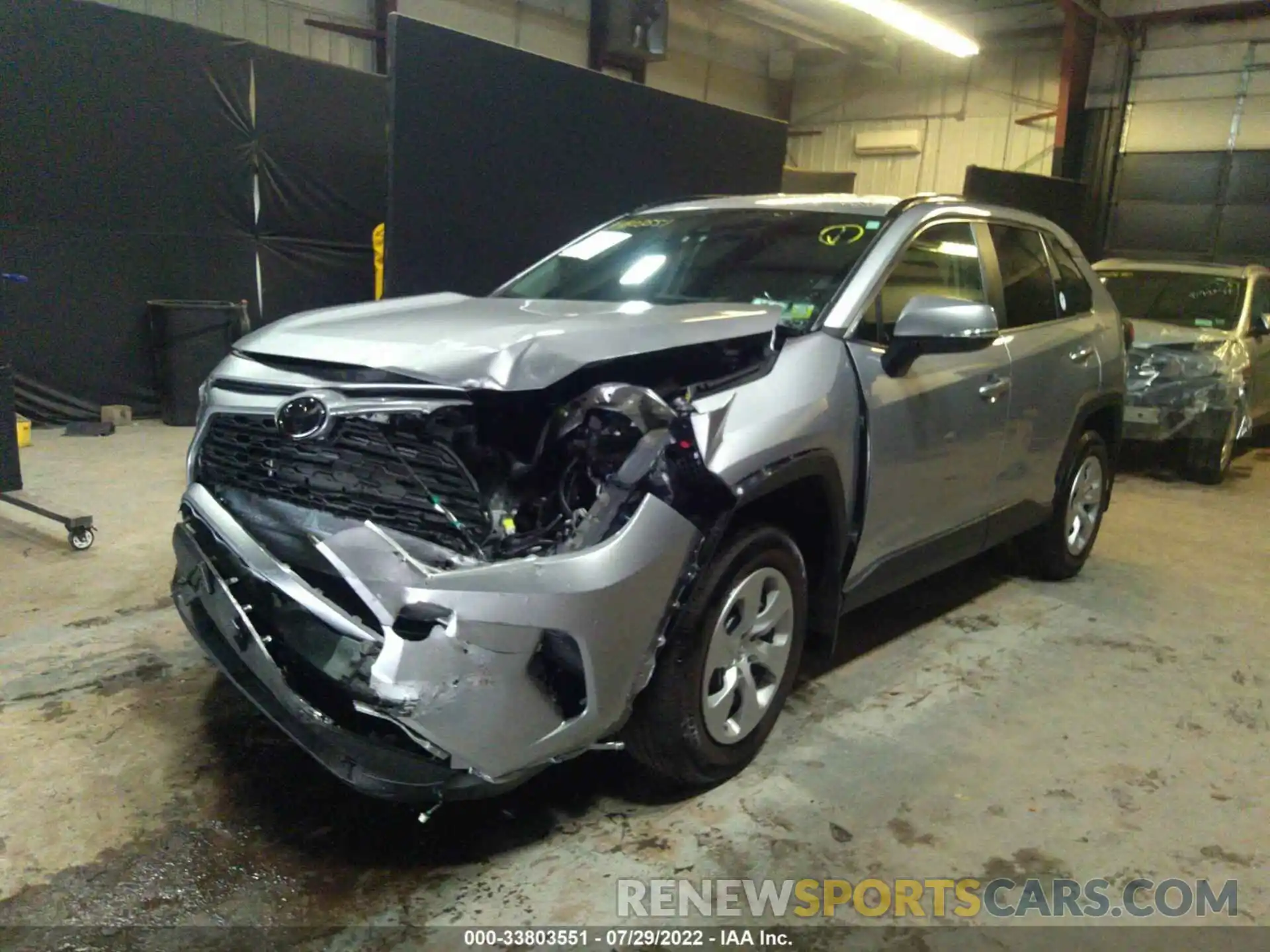 2 Photograph of a damaged car 2T3G1RFV6MC165511 TOYOTA RAV4 2021