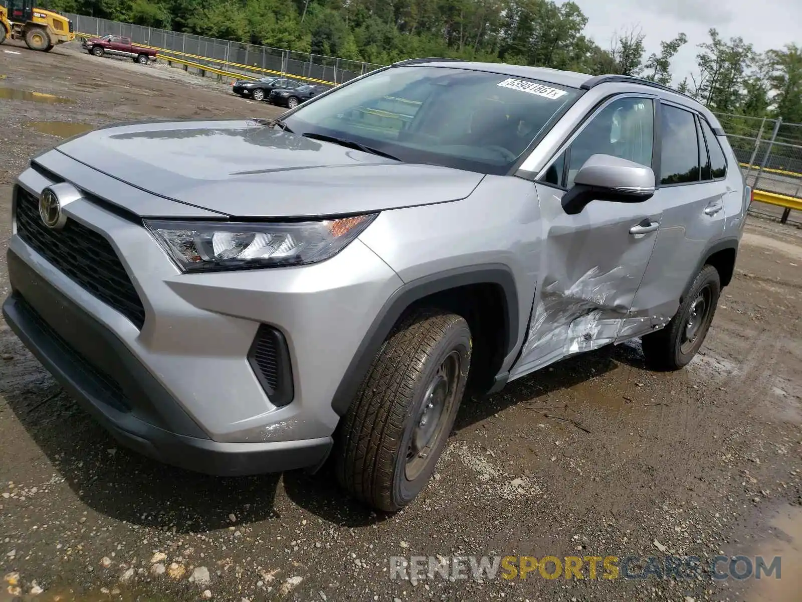 2 Photograph of a damaged car 2T3G1RFV6MC175231 TOYOTA RAV4 2021