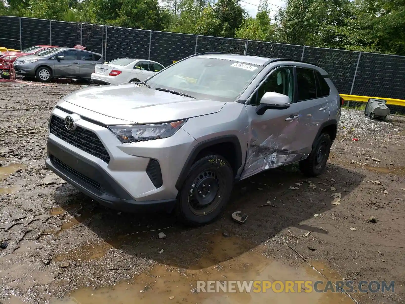 9 Photograph of a damaged car 2T3G1RFV6MC175231 TOYOTA RAV4 2021