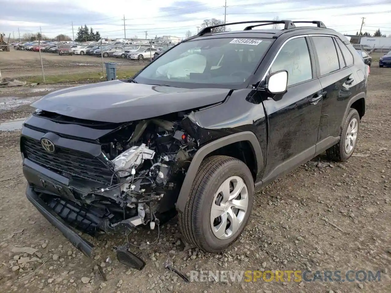 2 Photograph of a damaged car 2T3G1RFV6MC244452 TOYOTA RAV4 2021