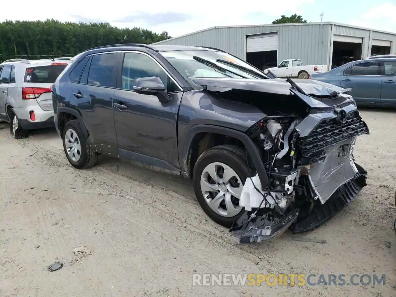 1 Photograph of a damaged car 2T3G1RFV6MC254544 TOYOTA RAV4 2021