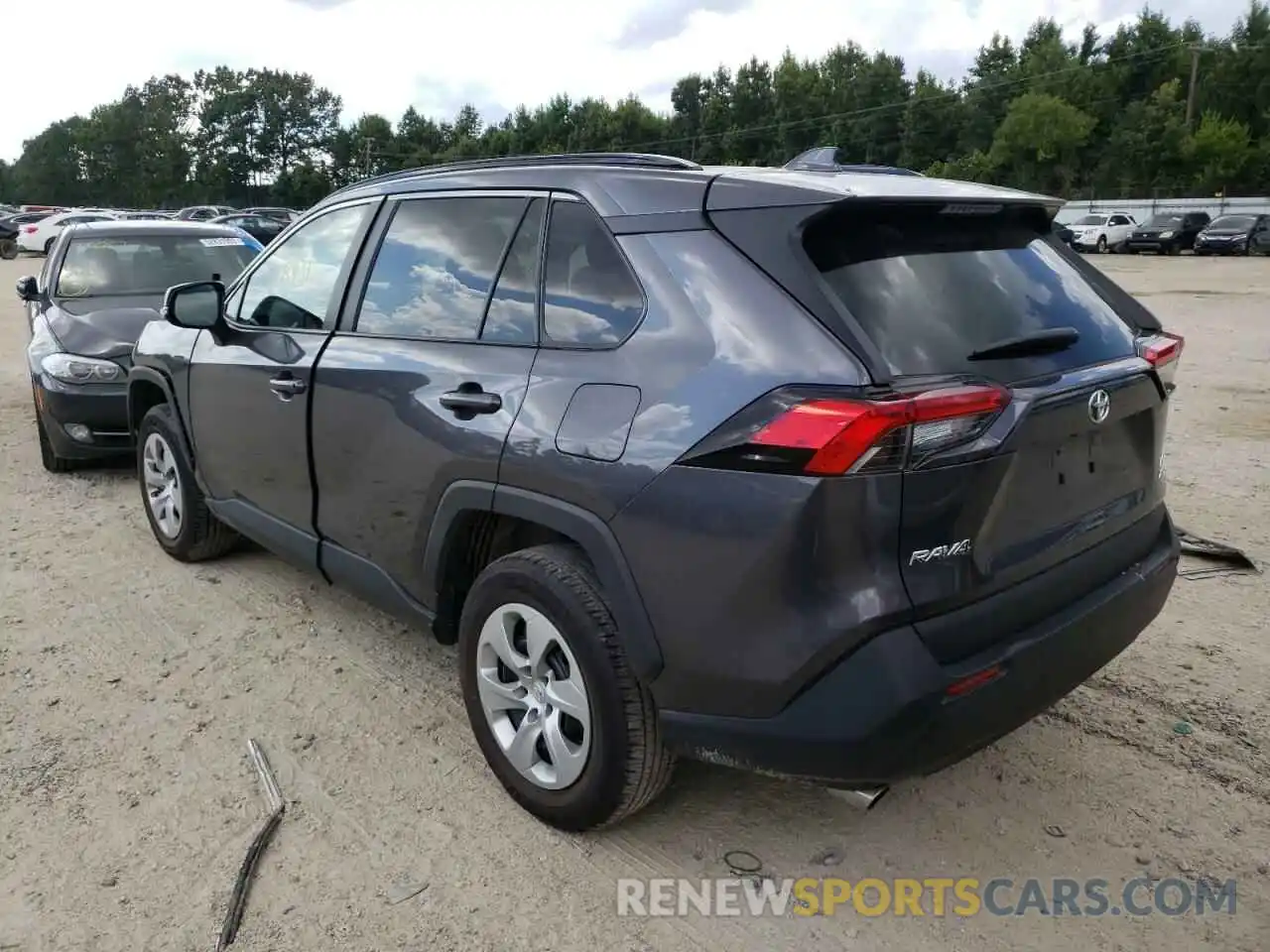 3 Photograph of a damaged car 2T3G1RFV6MC254544 TOYOTA RAV4 2021