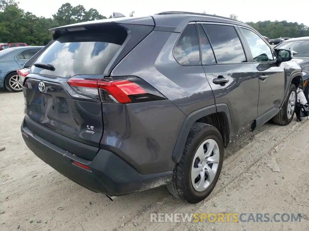 4 Photograph of a damaged car 2T3G1RFV6MC254544 TOYOTA RAV4 2021