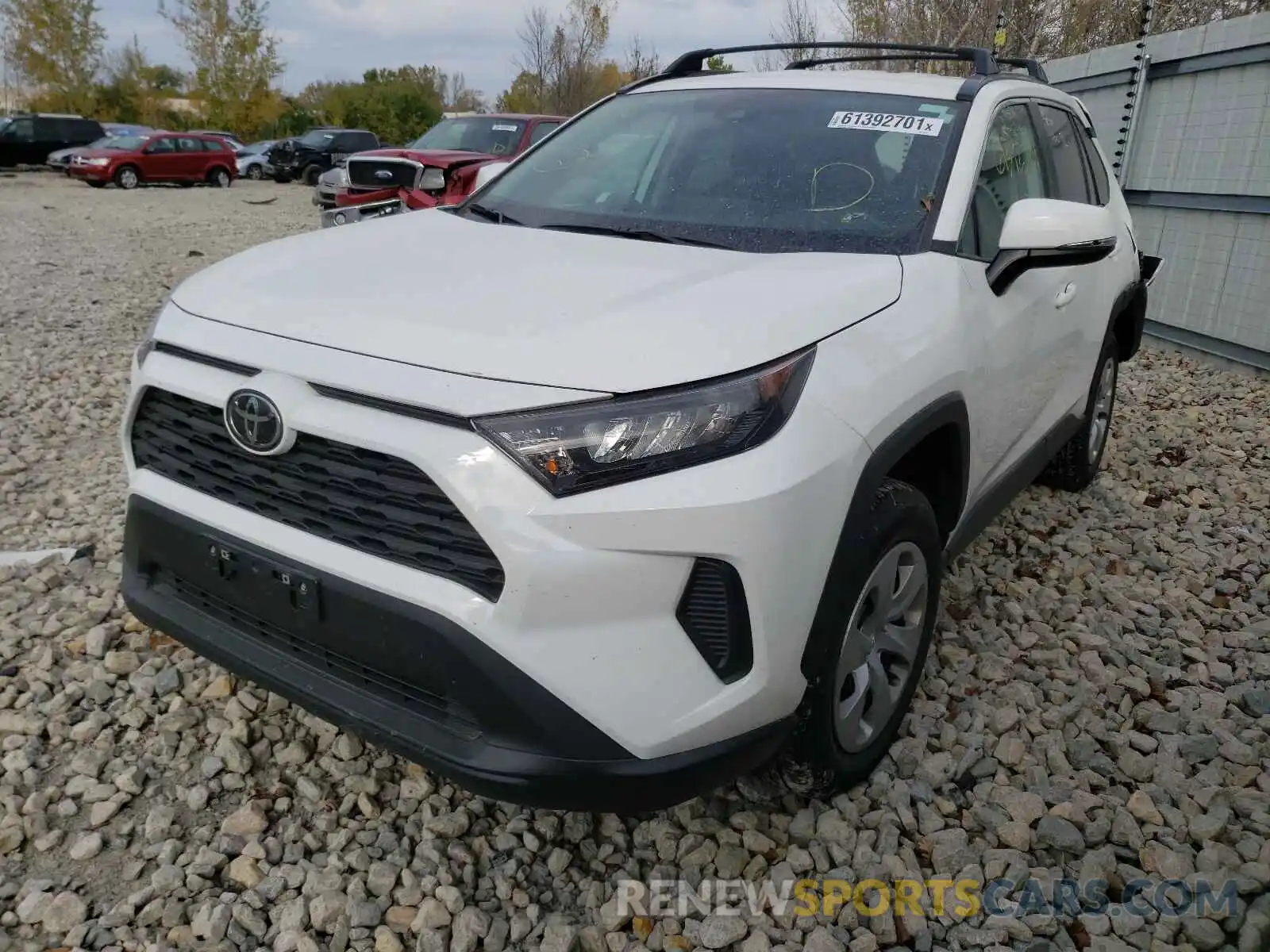 2 Фотография поврежденного автомобиля 2T3G1RFV6MW143314 TOYOTA RAV4 2021