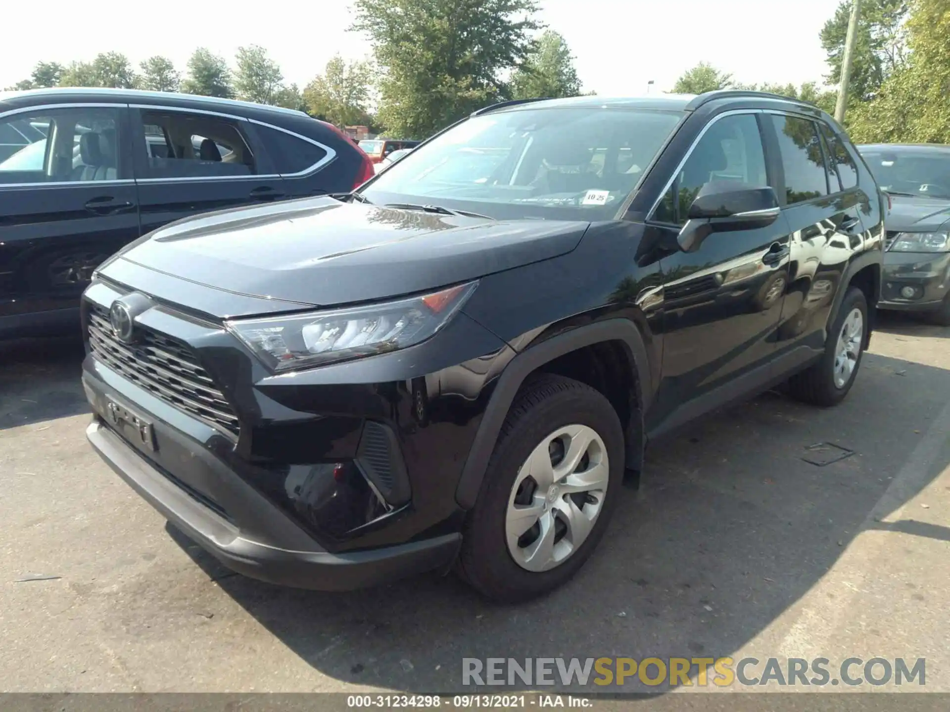 2 Фотография поврежденного автомобиля 2T3G1RFV6MW145984 TOYOTA RAV4 2021