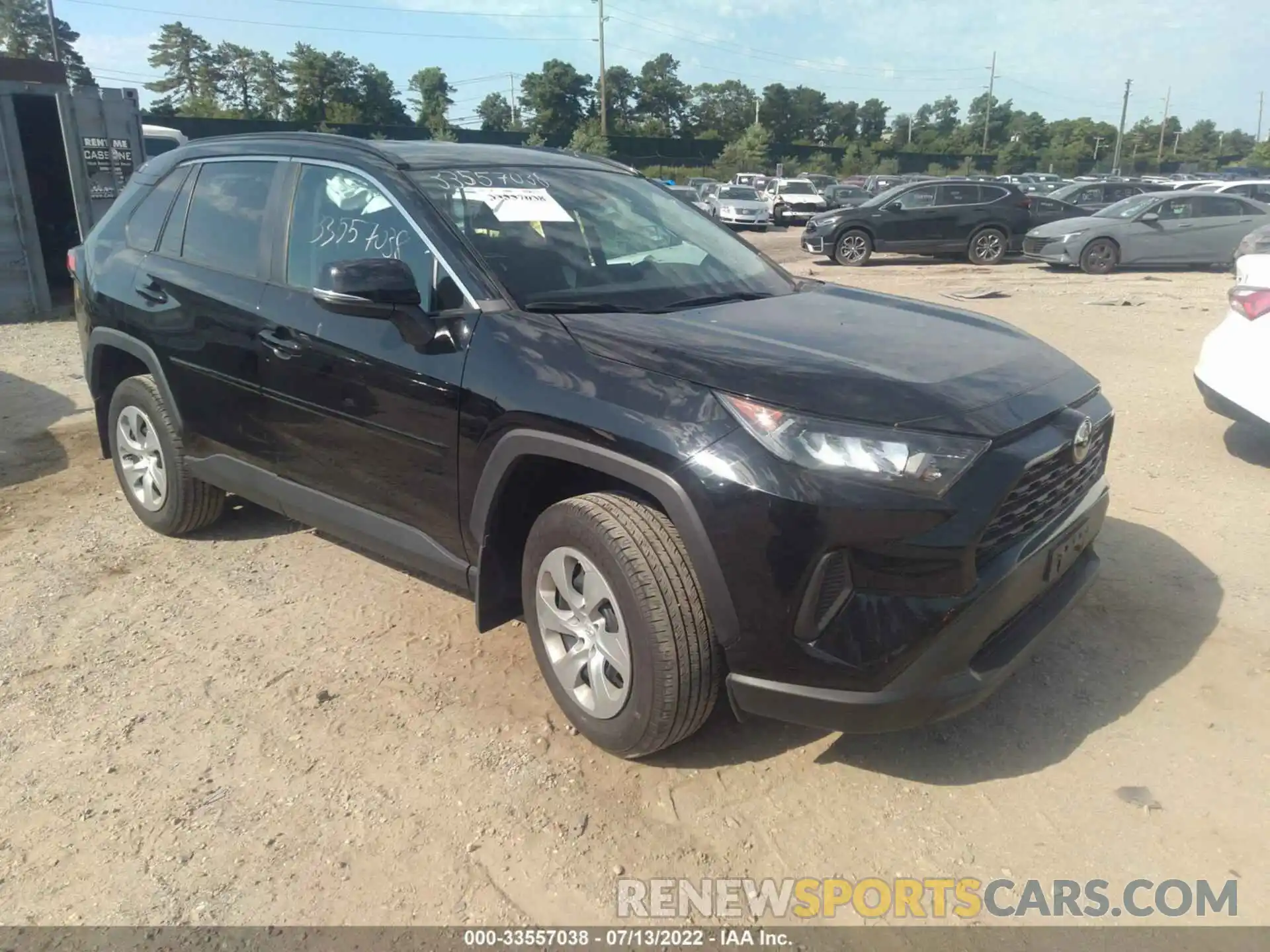 1 Photograph of a damaged car 2T3G1RFV7MC157482 TOYOTA RAV4 2021