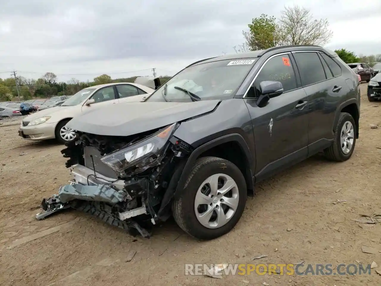 2 Photograph of a damaged car 2T3G1RFV7MC159670 TOYOTA RAV4 2021