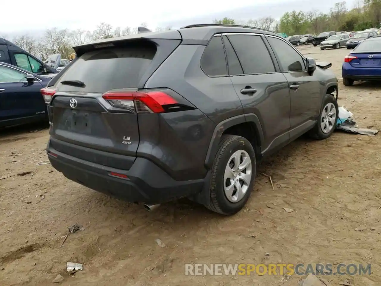 4 Photograph of a damaged car 2T3G1RFV7MC159670 TOYOTA RAV4 2021