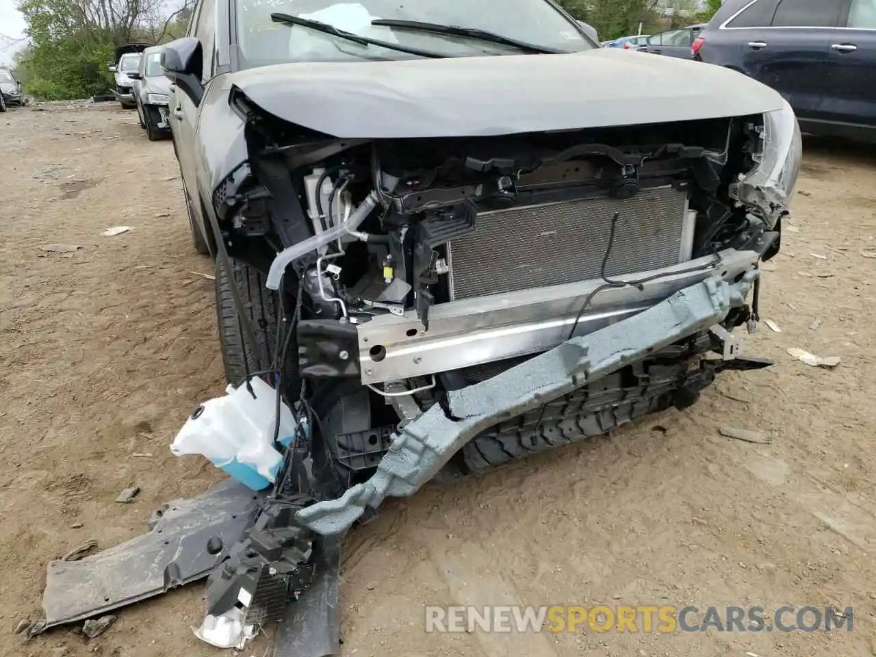 9 Photograph of a damaged car 2T3G1RFV7MC159670 TOYOTA RAV4 2021