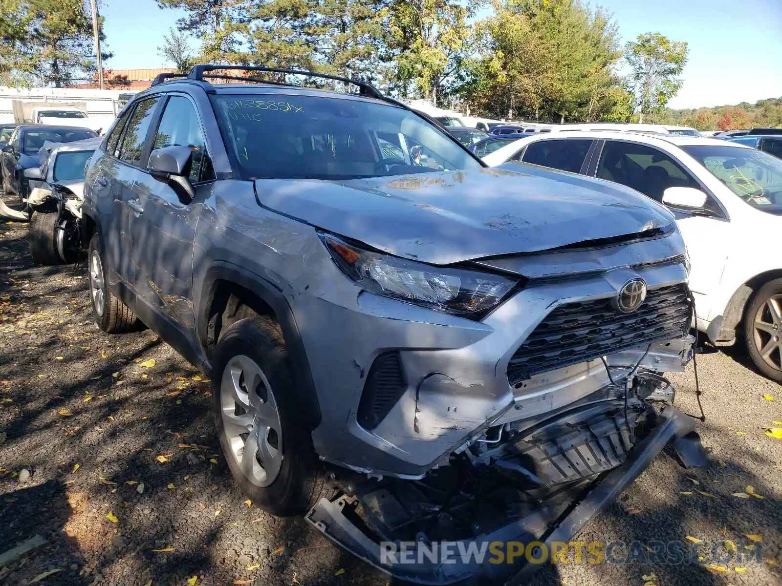 1 Photograph of a damaged car 2T3G1RFV7MC162536 TOYOTA RAV4 2021