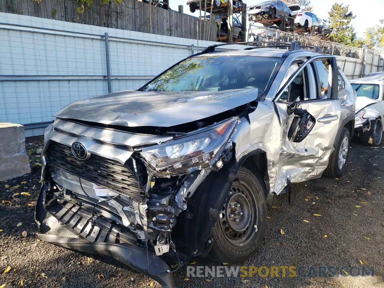 2 Photograph of a damaged car 2T3G1RFV7MC162536 TOYOTA RAV4 2021