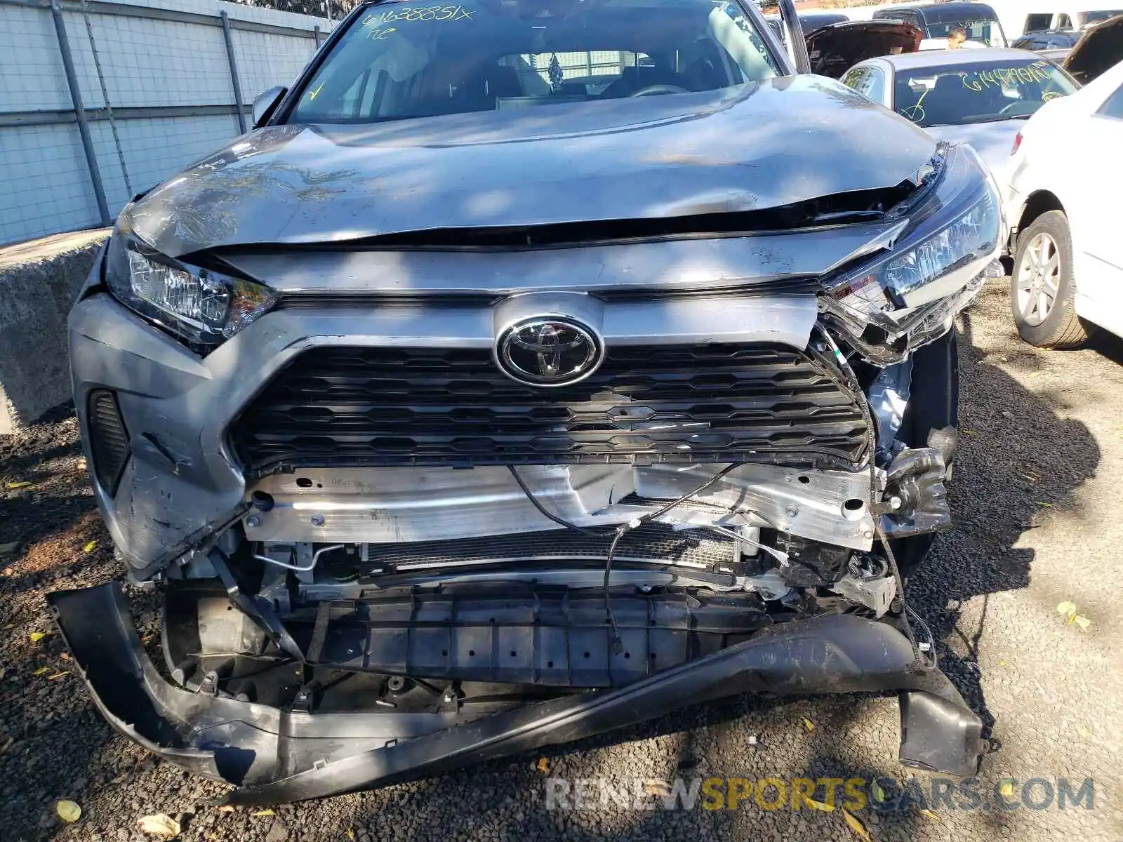 9 Photograph of a damaged car 2T3G1RFV7MC162536 TOYOTA RAV4 2021