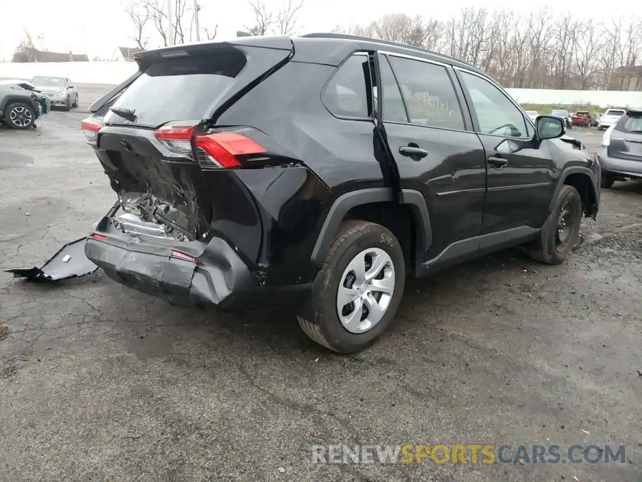 4 Photograph of a damaged car 2T3G1RFV7MC188456 TOYOTA RAV4 2021