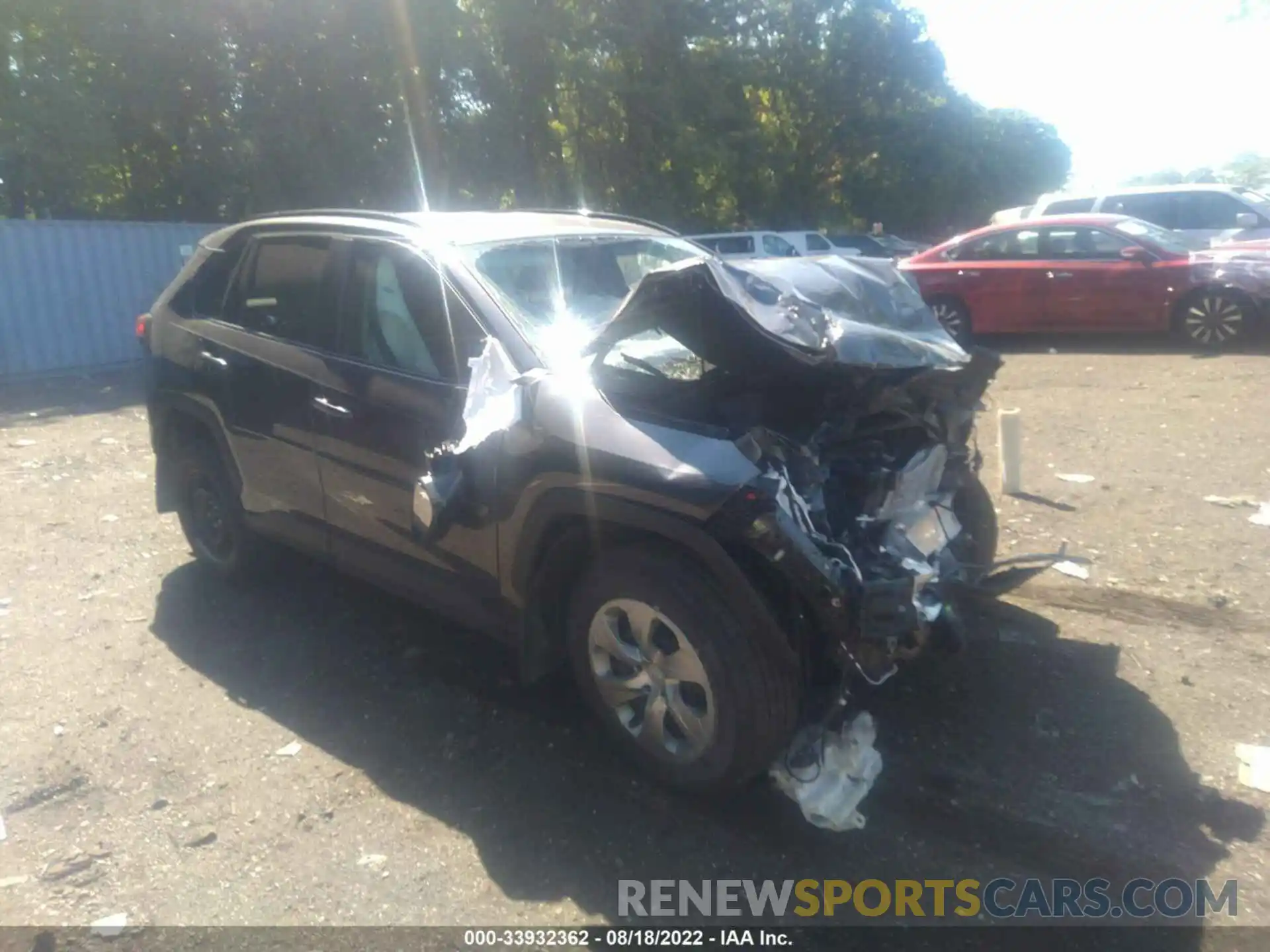 1 Photograph of a damaged car 2T3G1RFV7MC189574 TOYOTA RAV4 2021