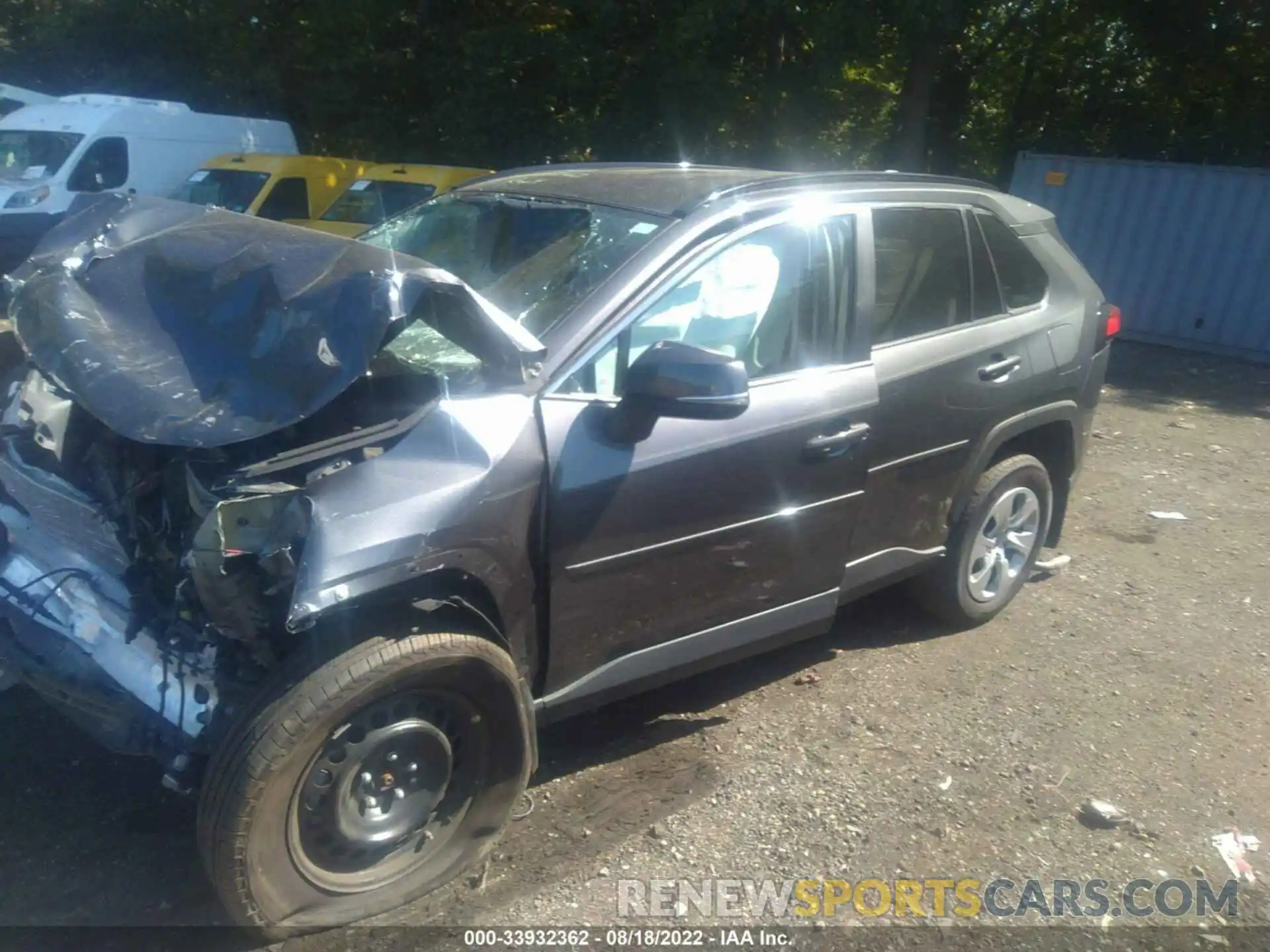 2 Photograph of a damaged car 2T3G1RFV7MC189574 TOYOTA RAV4 2021