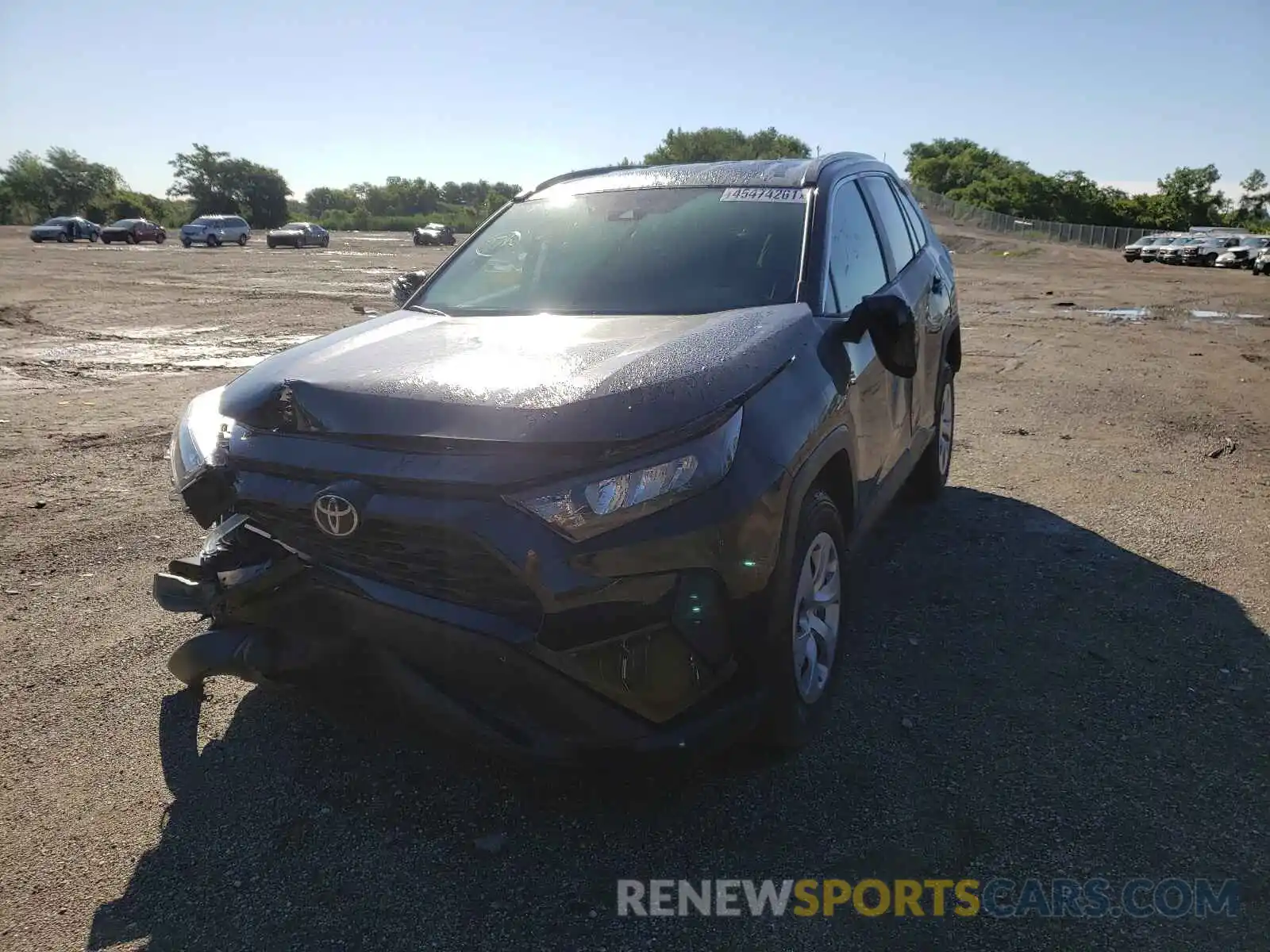 2 Photograph of a damaged car 2T3G1RFV7MC195326 TOYOTA RAV4 2021