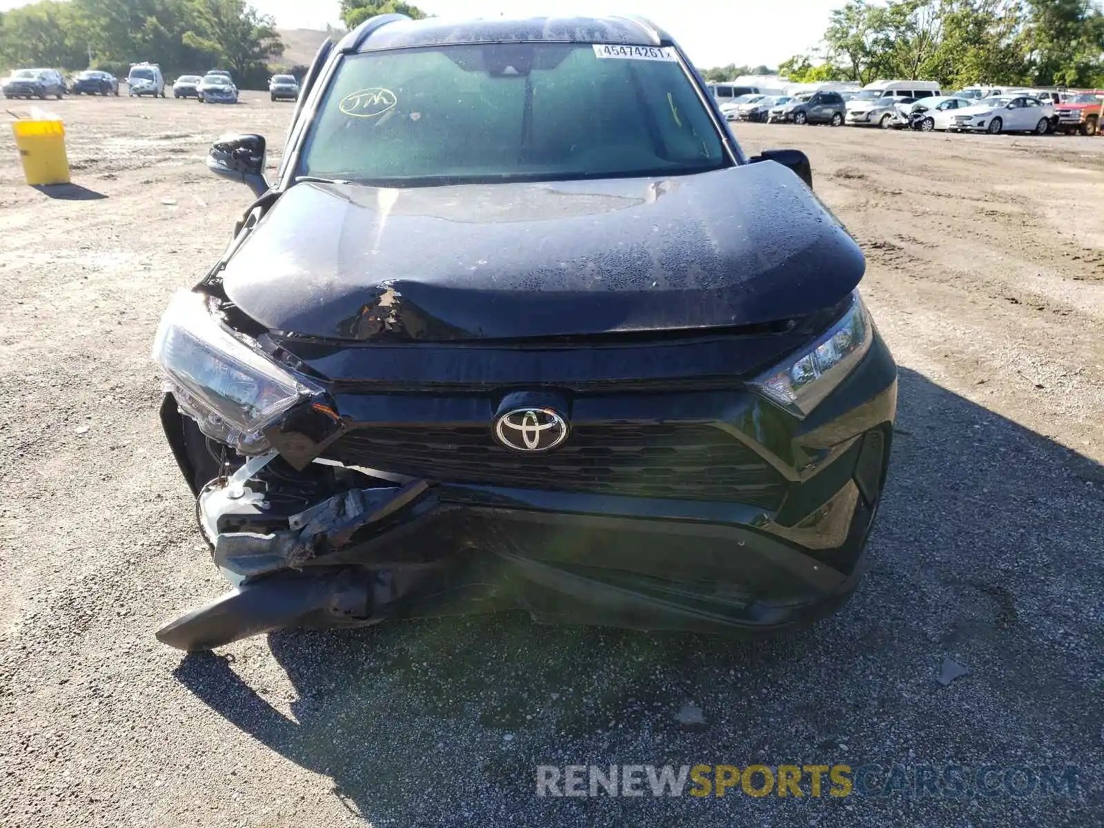 9 Photograph of a damaged car 2T3G1RFV7MC195326 TOYOTA RAV4 2021