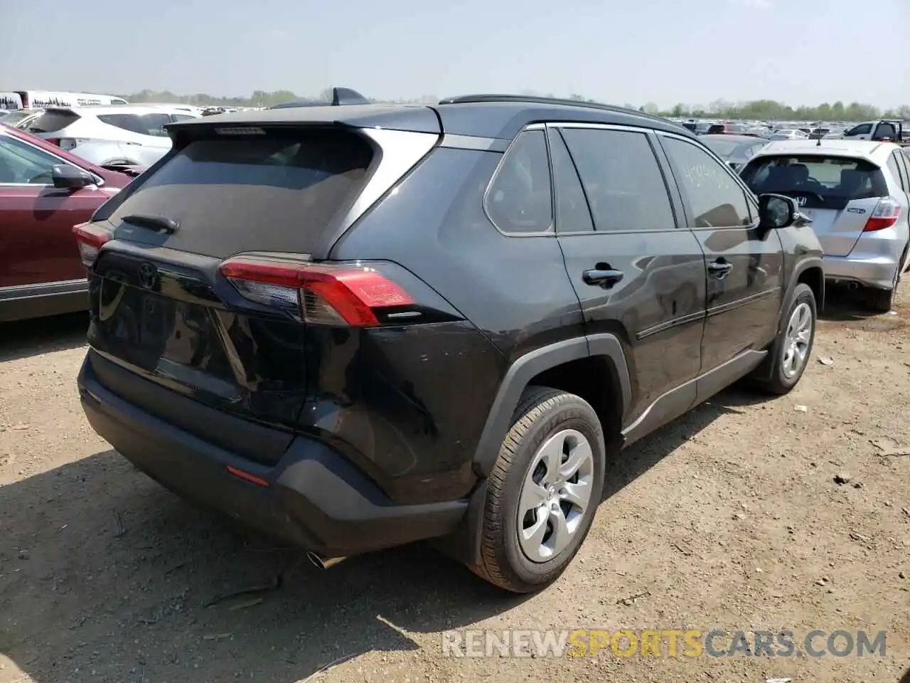 4 Photograph of a damaged car 2T3G1RFV7MC218653 TOYOTA RAV4 2021