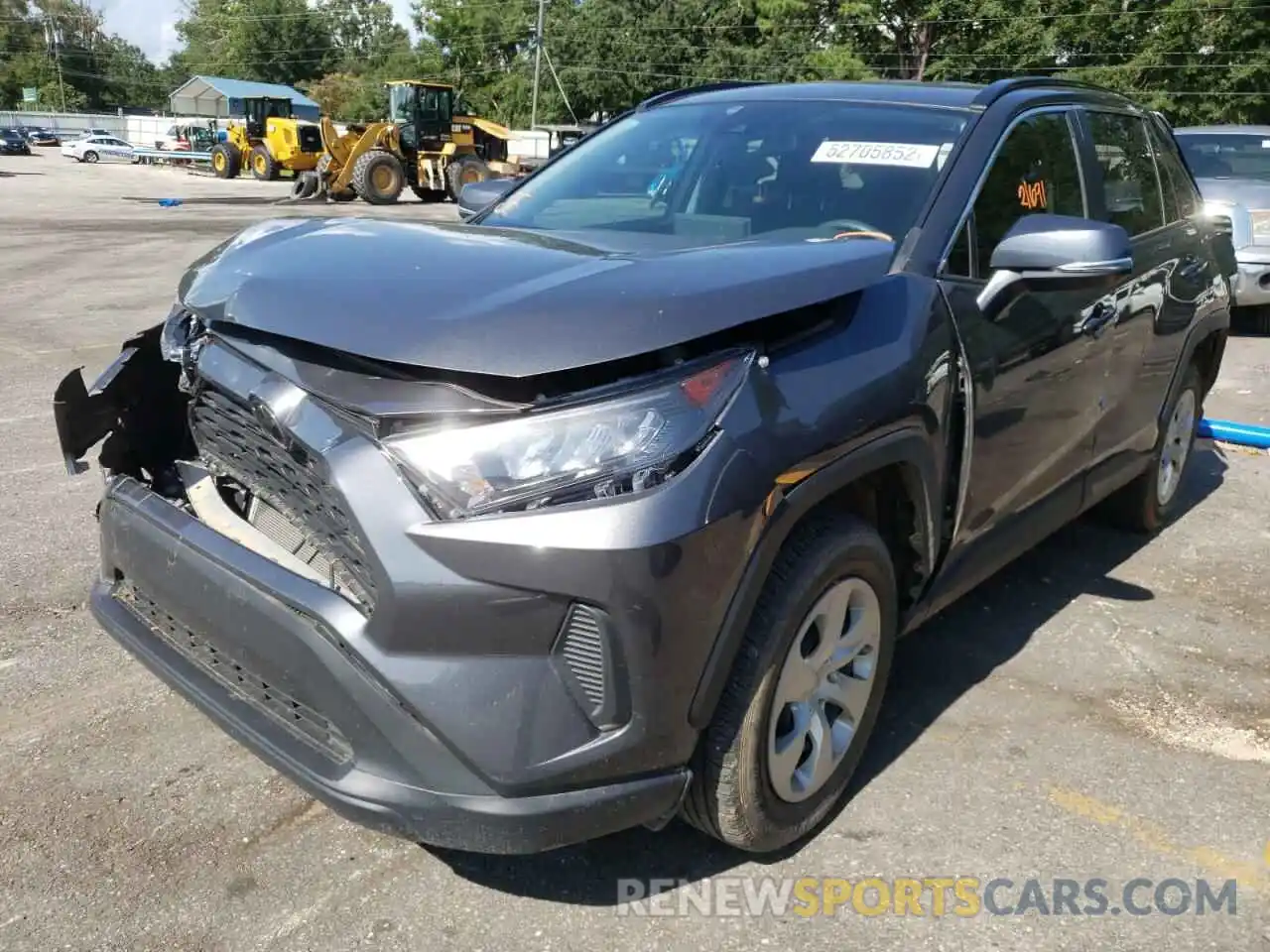 2 Фотография поврежденного автомобиля 2T3G1RFV7MW159876 TOYOTA RAV4 2021